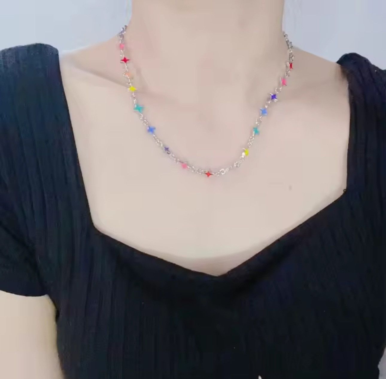Vintage Star Pendant Splice Necklace Size ONE SIZE - 3 Thumbnail