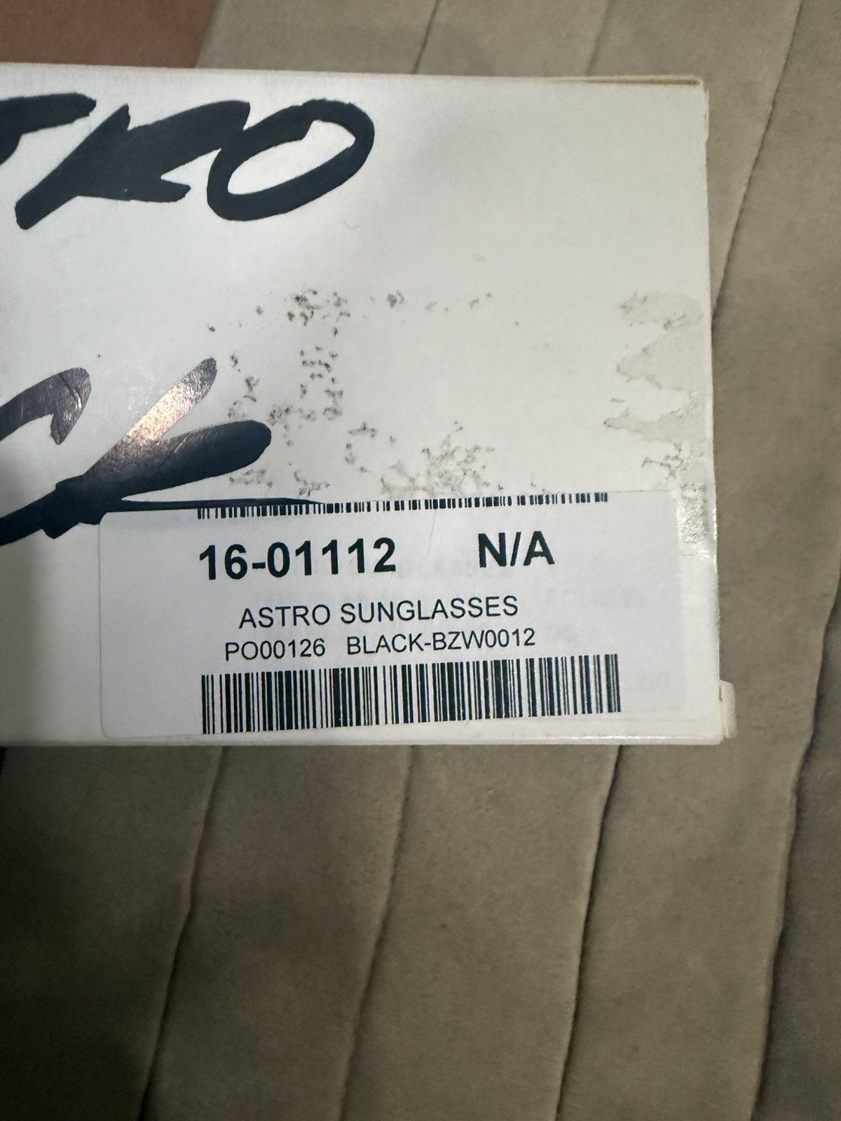 Supreme Supreme Astro Sunglasses Black SS18 Size ONE SIZE - 5 Thumbnail