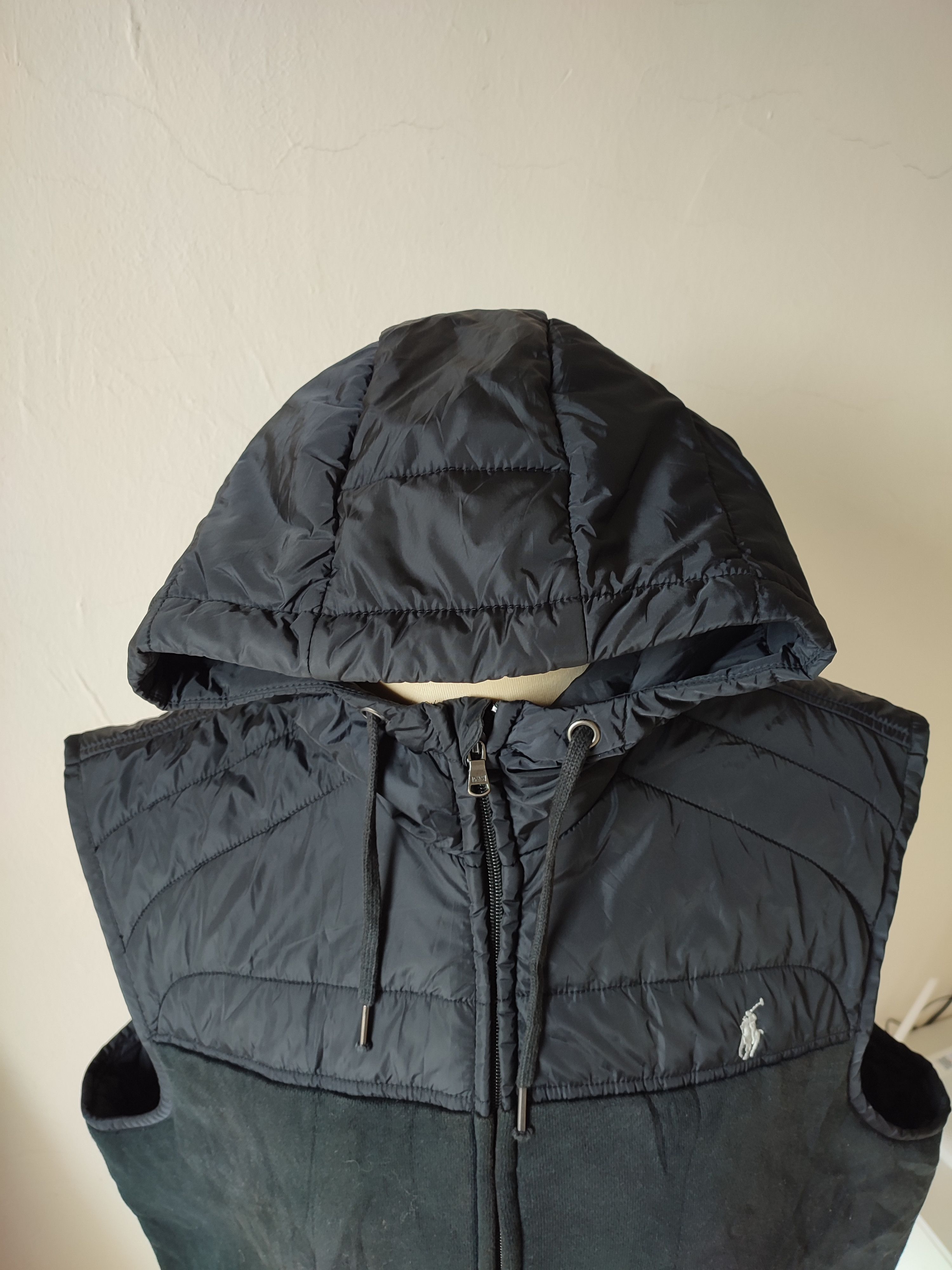 Polo Ralph Lauren Vintage Polo Ralph Lauren Sleeveless Jacket Hooded Size US XL / EU 56 / 4 - 14 Thumbnail