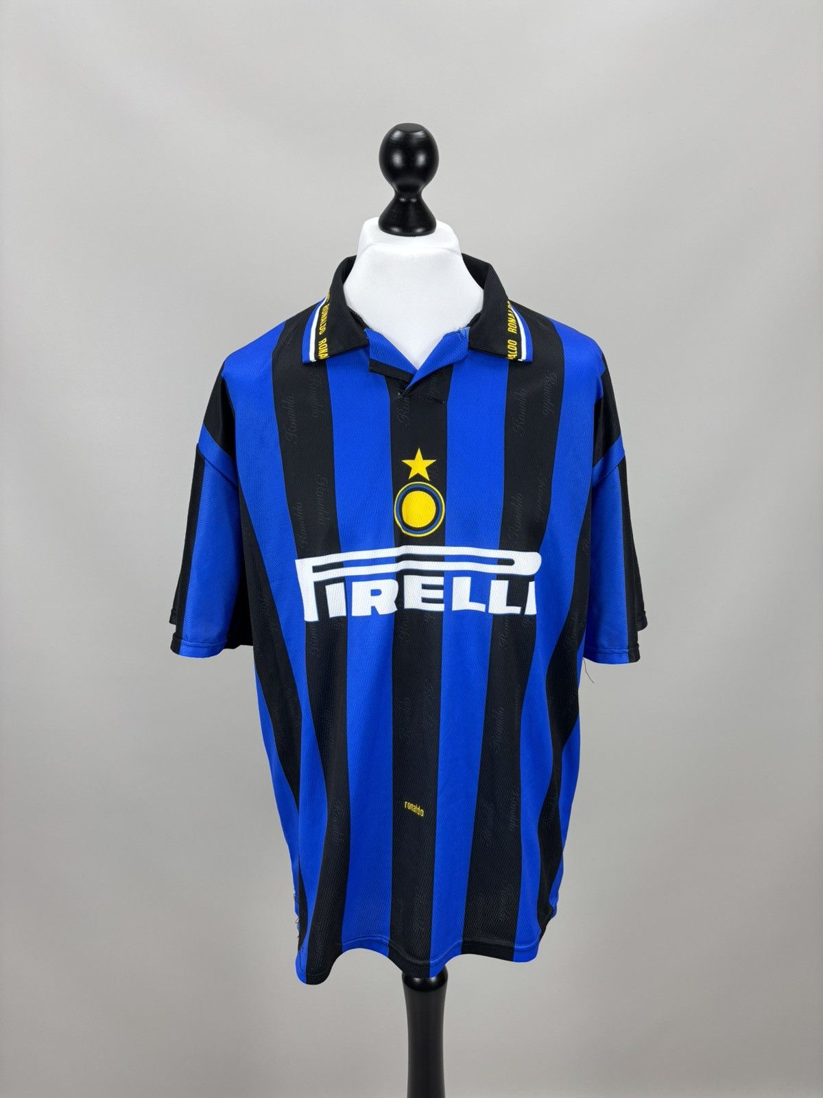 Other Mens t shirt Inter Milan Ronaldo Size L Color Blue Size US L / EU 52-54 / 3 - 1 Thumbnail