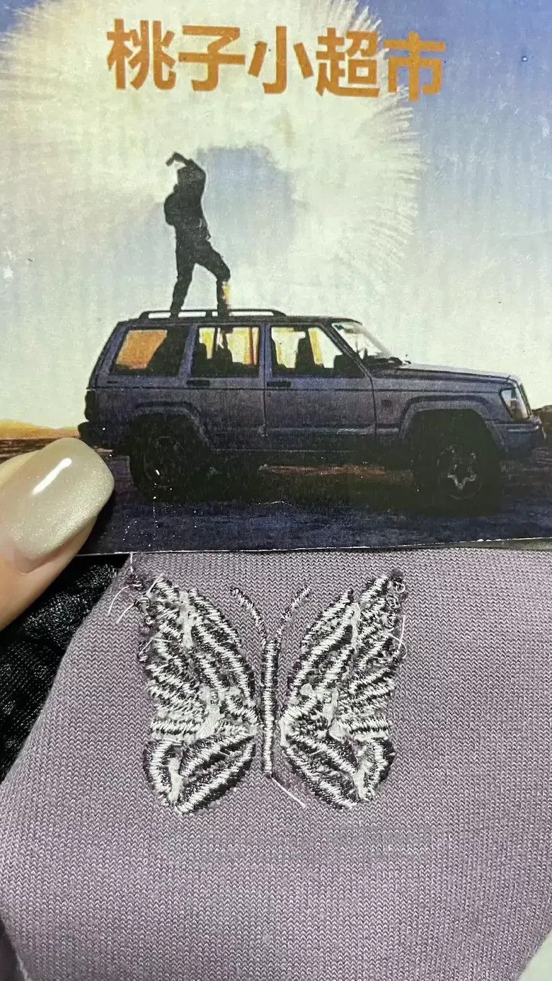 Needles Needles size L Butterfly Lavender Purple Velvet Size US 34 / EU 50 - 5 Thumbnail