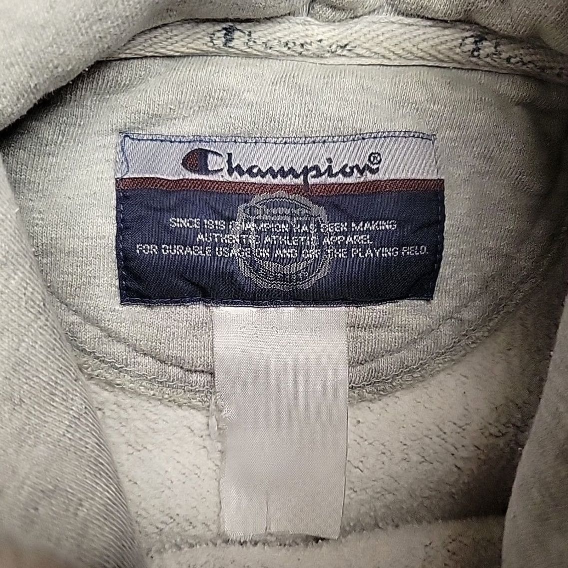 Champion Champion Hoodie Men XXXL Gray Eco Fleece Pullover Athletic Streetwear Workwear Size US XL / EU 56 / 4 - 4 Thumbnail