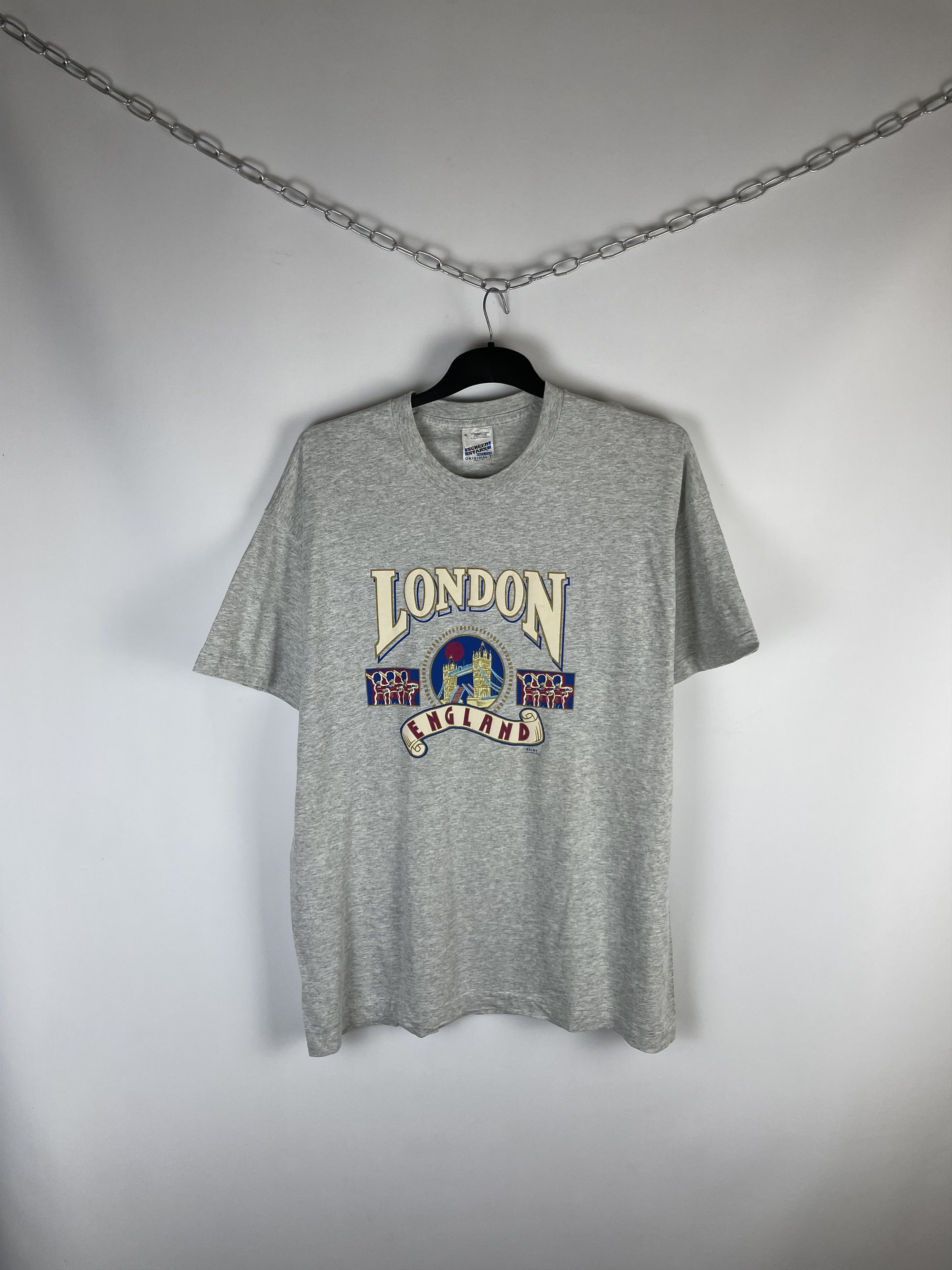 Other Vintage LONDON t shirt 90s Size US XL / EU 56 / 4 - 1 Thumbnail
