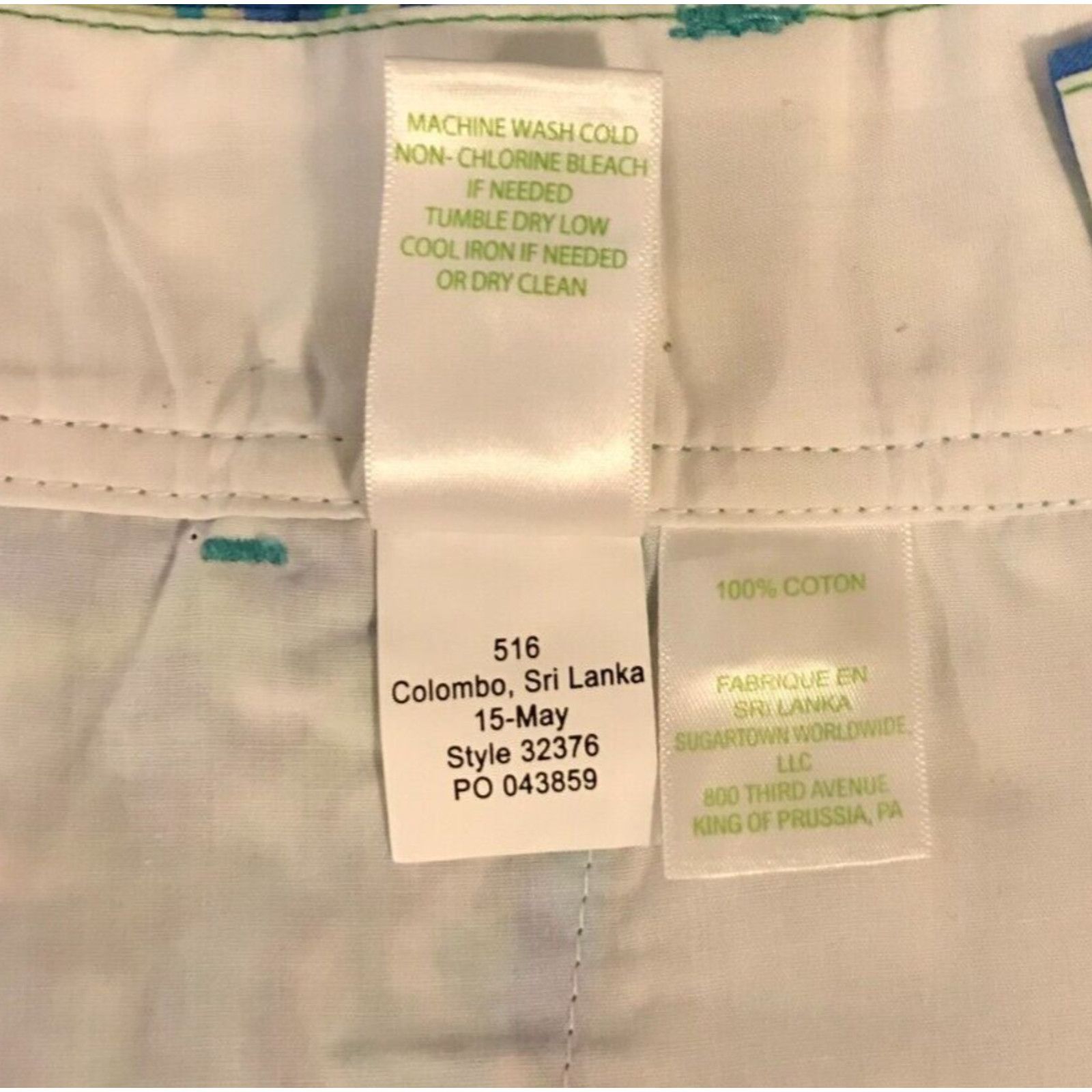 Lilly Pulitzer Lilly Pulitzer Sea Blue Lilly’s Lagoon Callahan Shorts Size 24" / US 00 / IT 34 - 10 Thumbnail
