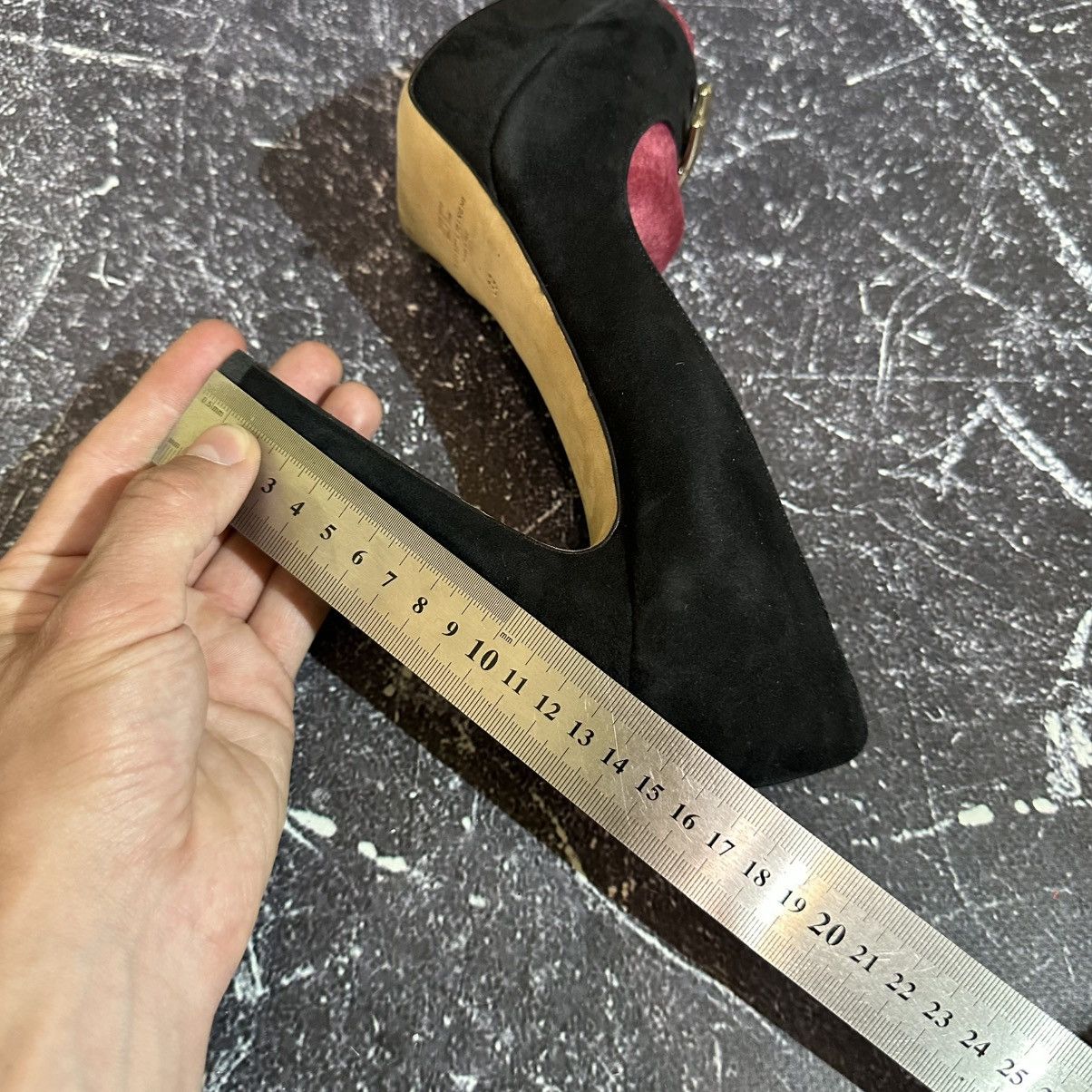 Elisabetta Franchi ELISABETTA FRANCHI Women’s Suede Heels Size 39 Size US 9 / IT 39 - 15 Thumbnail