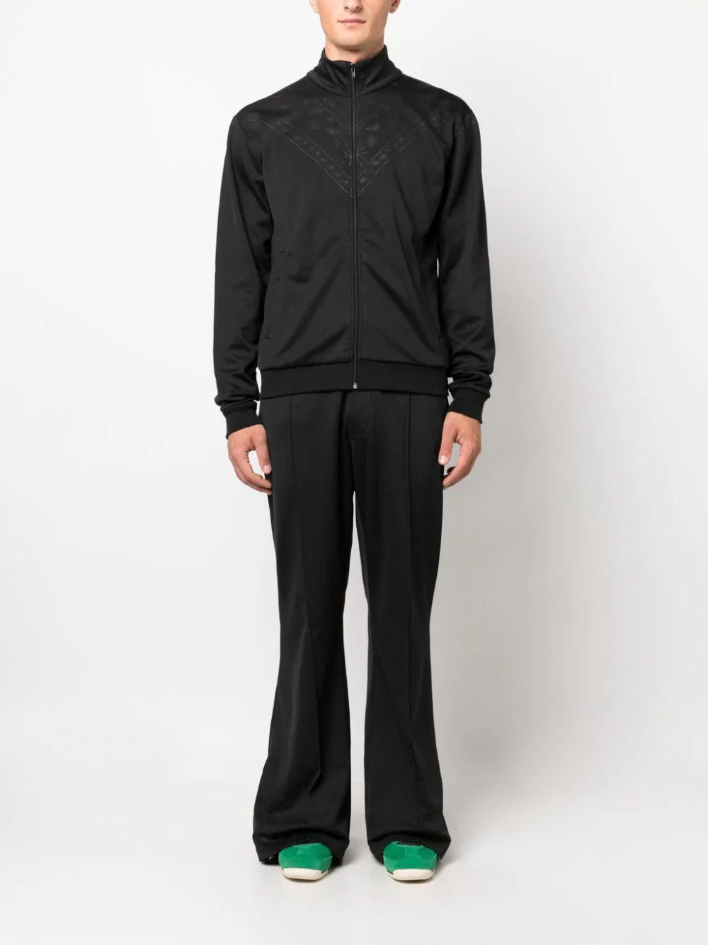 Marcelo Burlon o1mris0824 Track Jacket in Black Size US S / EU 44-46 / 1 - 8 Thumbnail