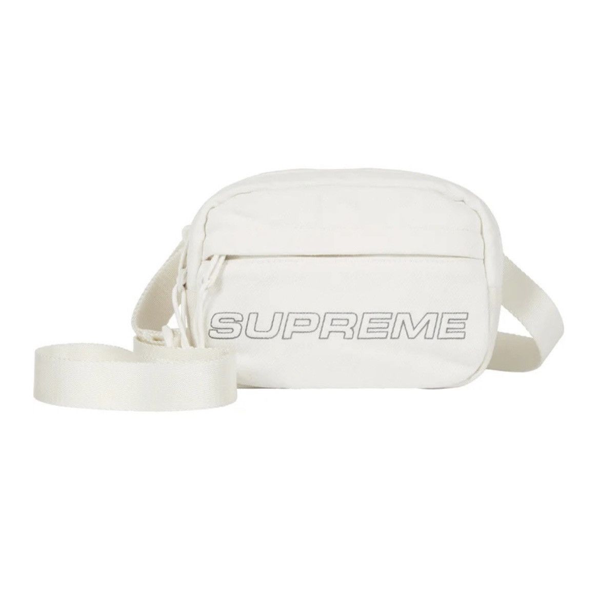 Supreme Supreme Denim Mini Shoulder Bag White Size ONE SIZE - 1 Thumbnail