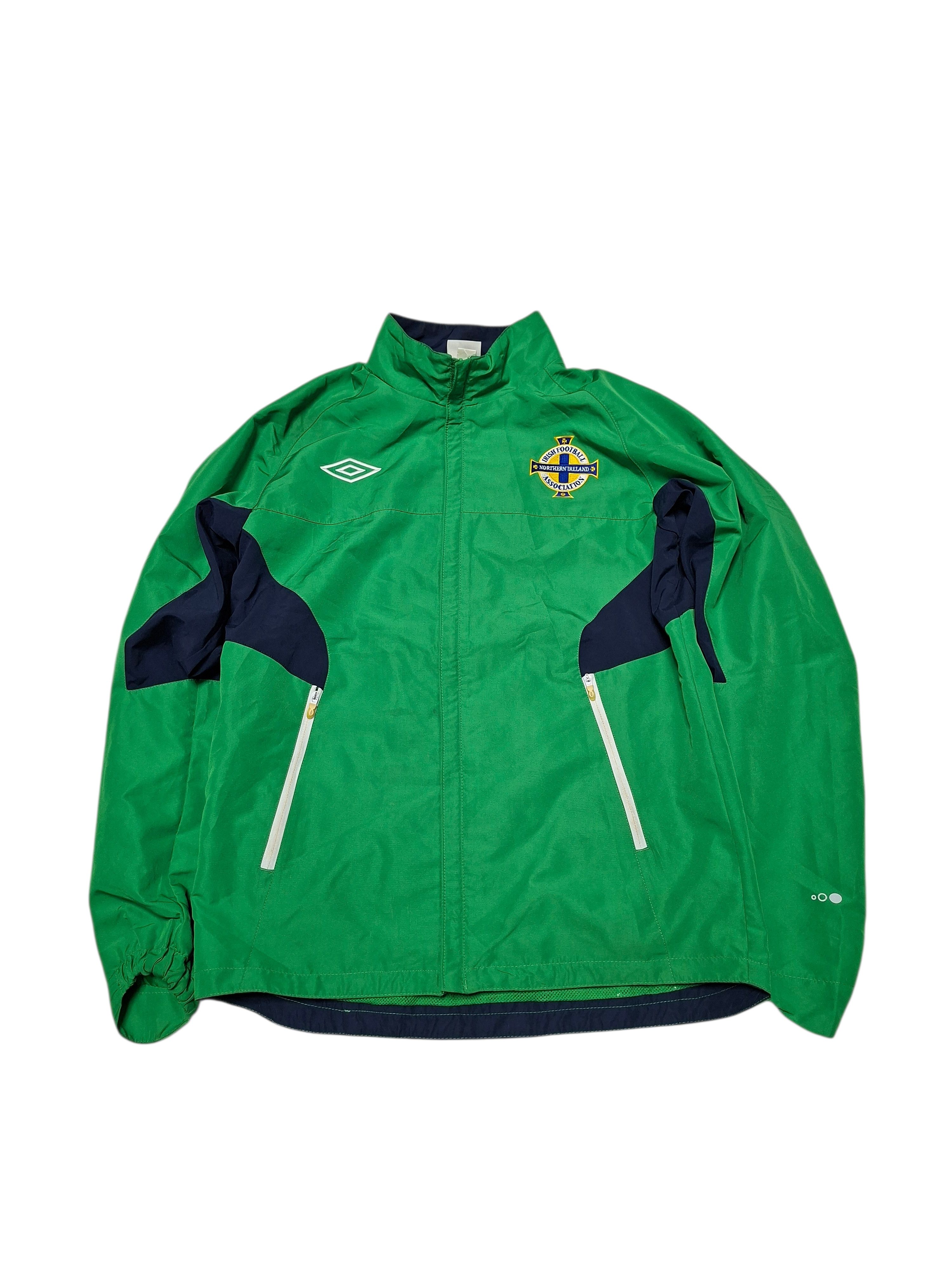 Umbro NORTHERN IRELAND UMBRO VINTAGE NYLON SOCCER TRACK JACKET Size US S / EU 44-46 / 1 - 1 Thumbnail