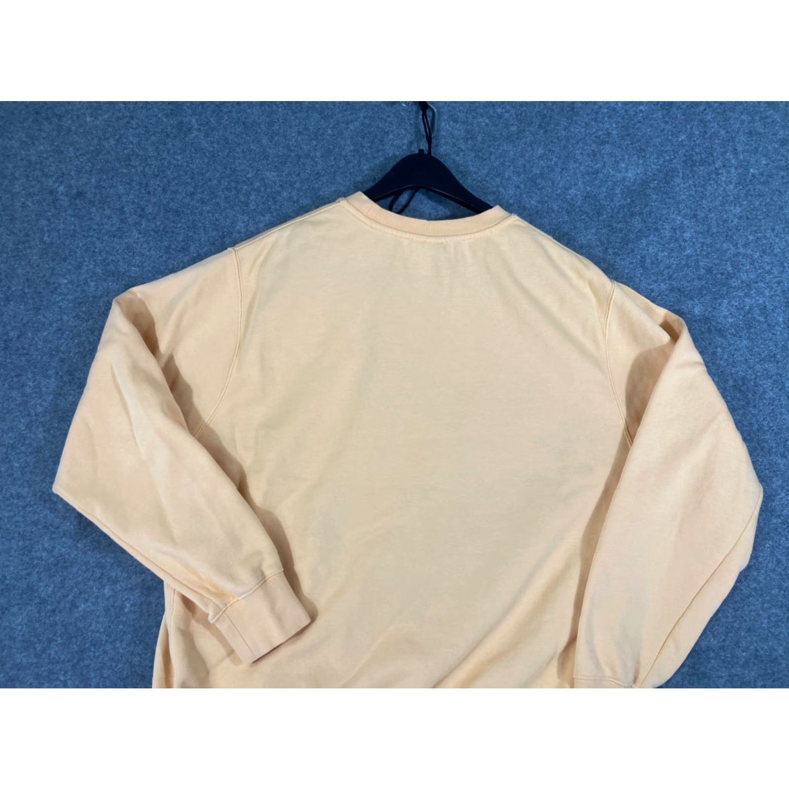 Nike Nike Sportswear Sweatshirt Shirt Mens Large Beige Logo Long Sleeve Crew Neck Pullover Fleece Ventage? Size US L / EU 52-54 / 3 - 7 Thumbnail
