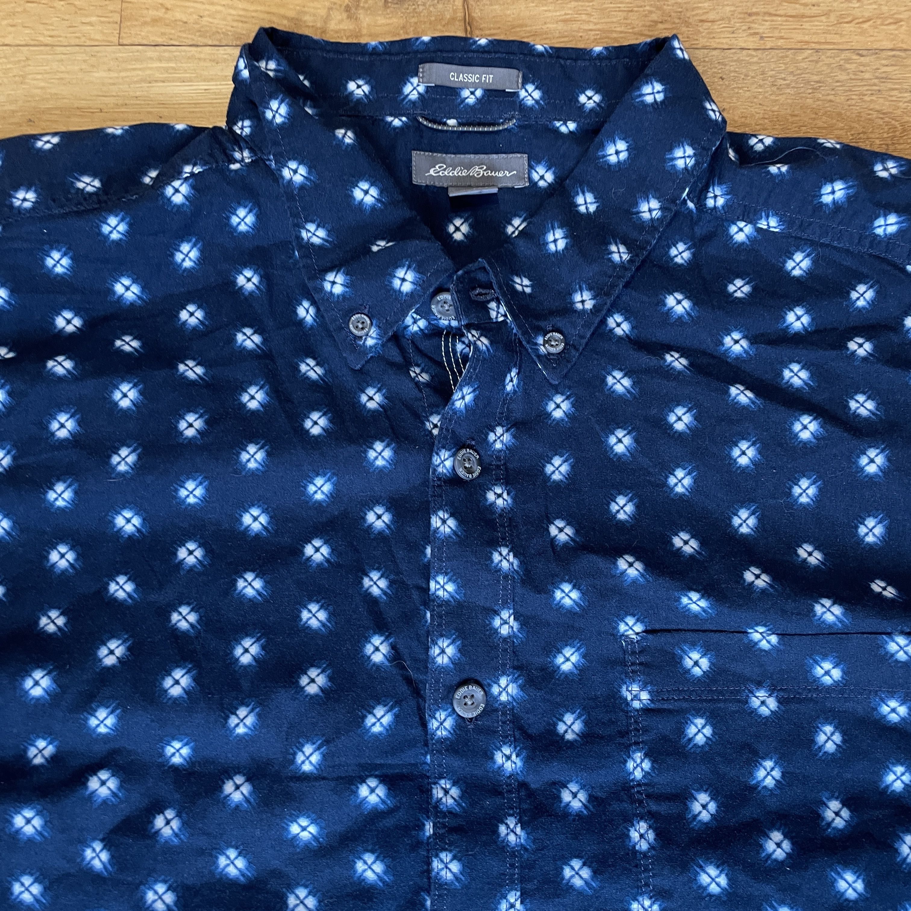Eddie Bauer Eddie Bauer Men's Fashionable Elegant Shirt Large Size 2 Xlt Size US XXL / EU 58 / 5 - 3 Thumbnail