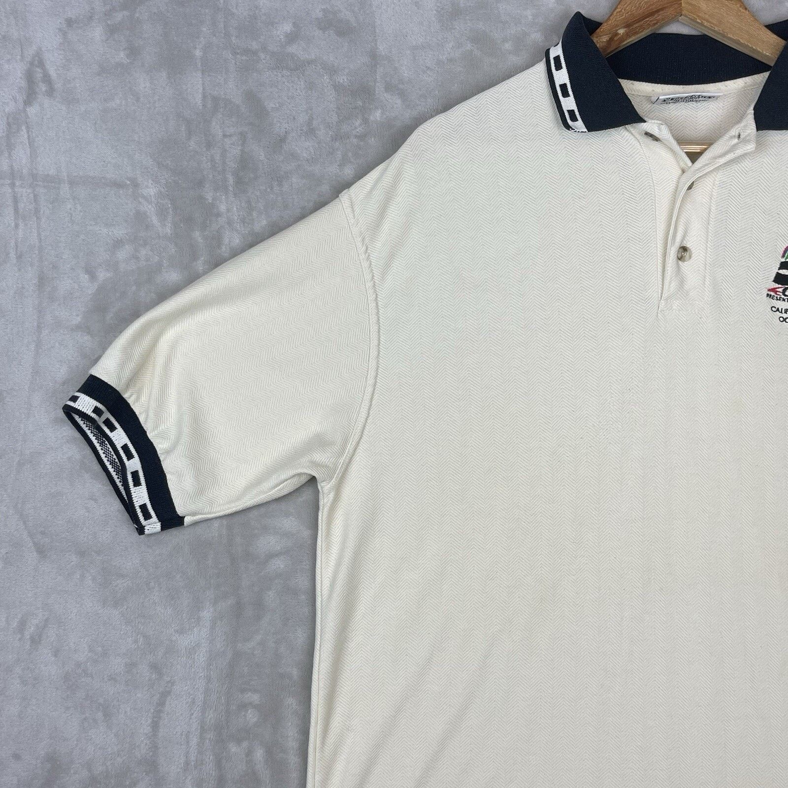Other 1999 Toyota California Speedway 500 Promo Herringbone Polo Size US XL / EU 56 / 4 - 5 Thumbnail