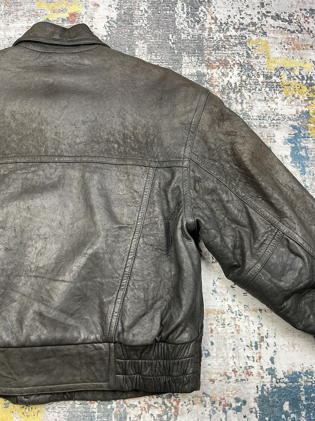Genuine Leather Vtg Genuine Leather Jacket With Thermolite Thinsulate Size US L / EU 52-54 / 3 - 7 Thumbnail