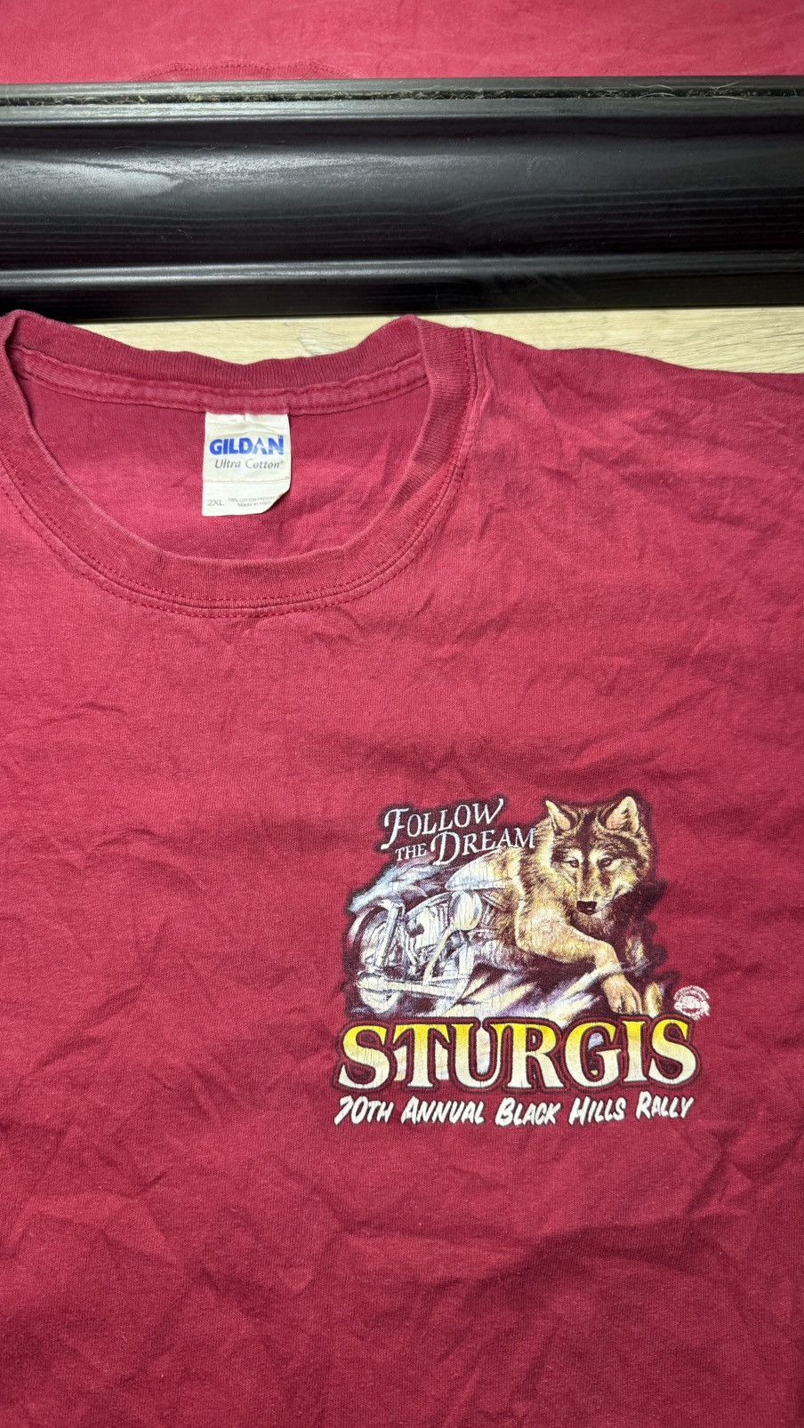 Harley Davidson Vintage / Y2K 2010 Sturgis Wolf “Follow The Dream” Shirt Size US XXL / EU 58 / 5 - 3 Thumbnail