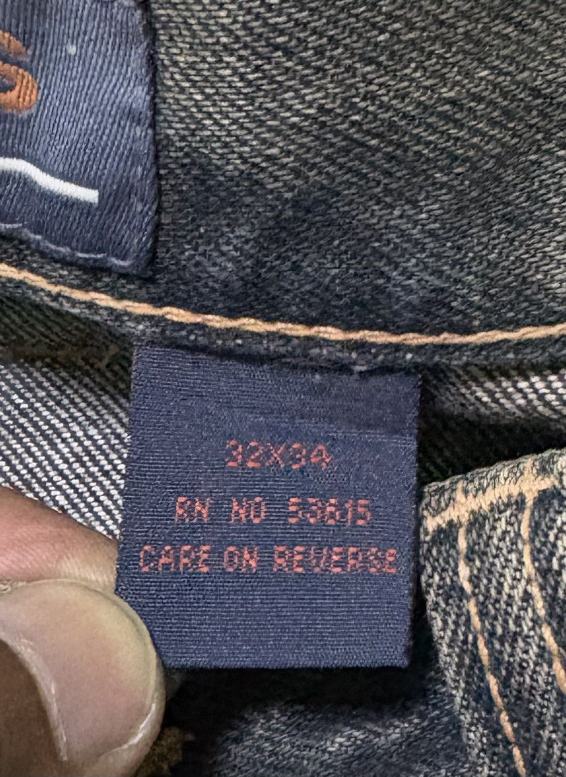Koman Koman Jeans Straight Cut Jeans Streetwear Denim Size US 33 - 18 Thumbnail