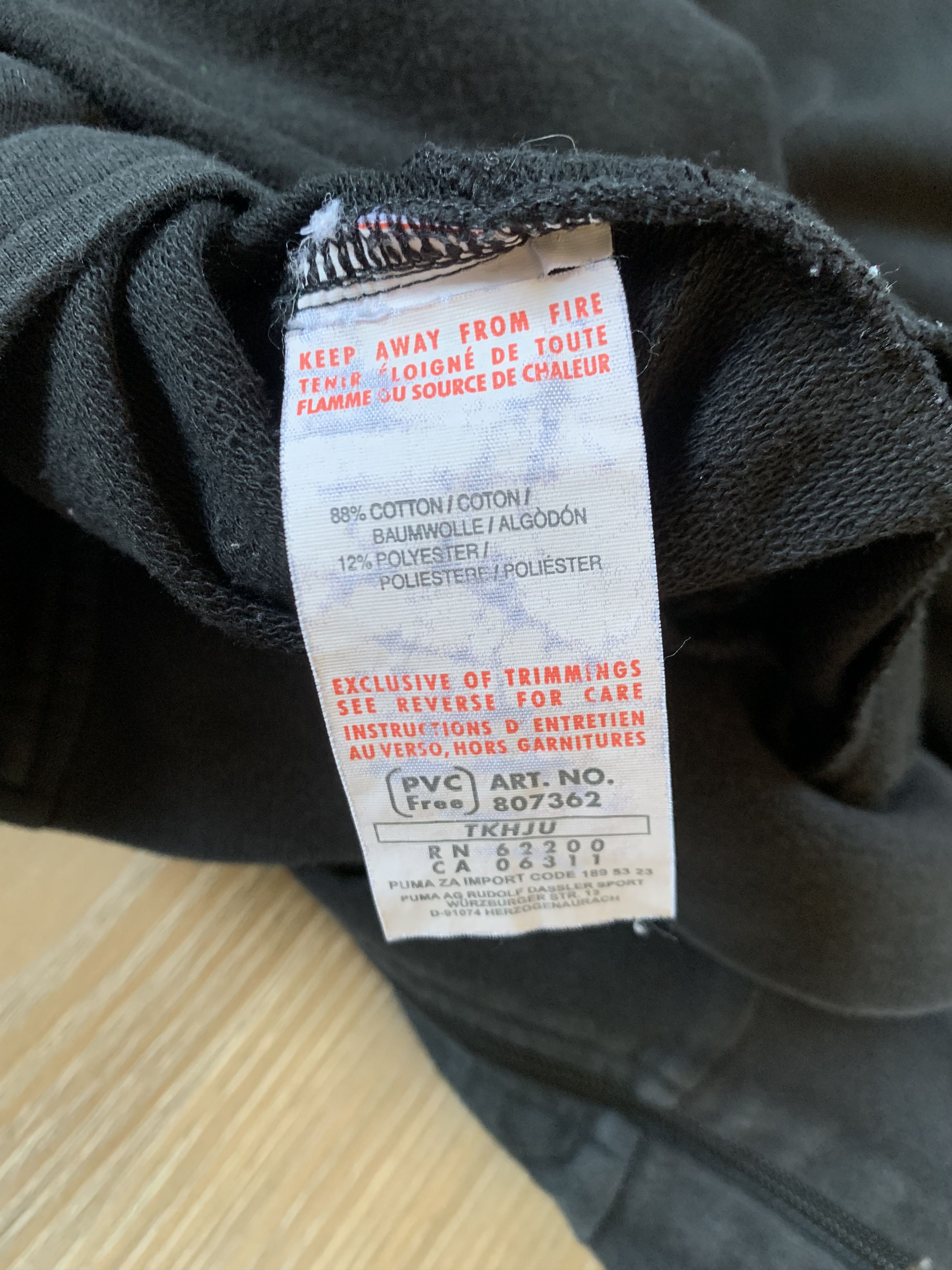 Puma × Vintage Puma Jamaica Cotton Vintage Zip Hoodie Size L / US 10 / IT 46 - 12 Thumbnail