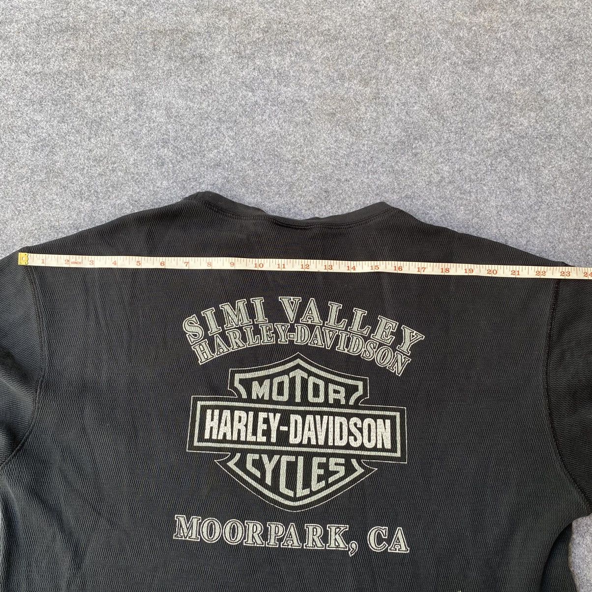 Harley Davidson Vintage Harley Davidson longsleeve skull shirt Size US XL / EU 56 / 4 - 10 Thumbnail