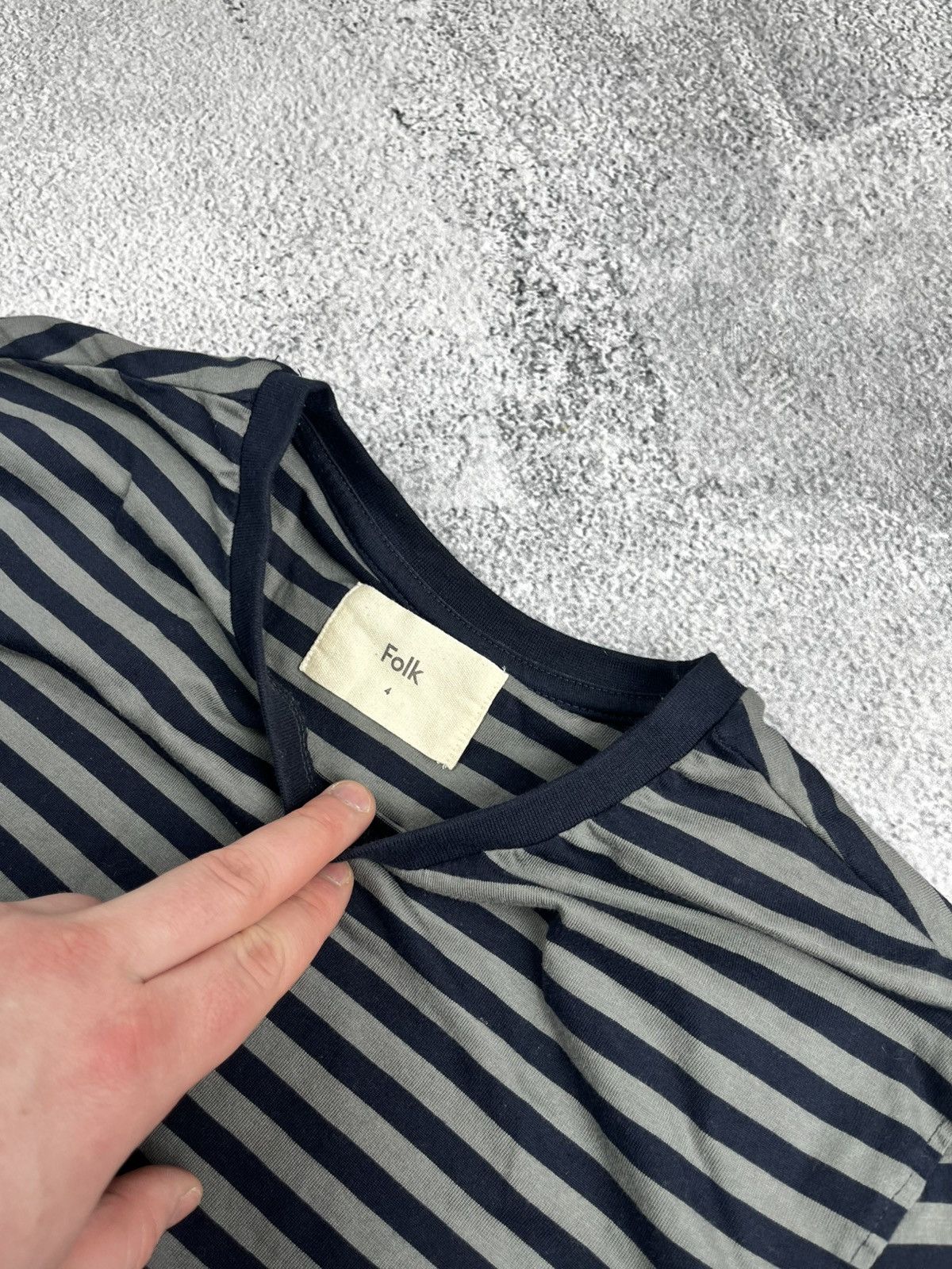 Folk Folk striped sweater Size US M / EU 48-50 / 2 - 6 Thumbnail