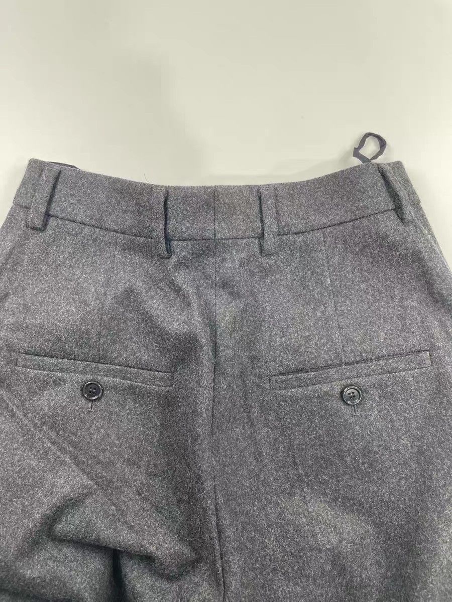 Celine CELINE Flannel grey origami slacks Size 25" / US 0 / IT 36 - 10 Thumbnail