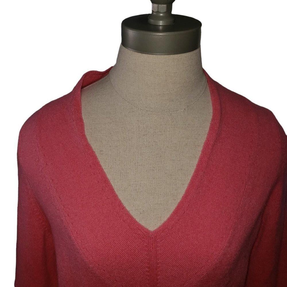 Designer CT778 Lilly Pulitzer Salmon Cashmere Long Sleeve Sweater L Size L / US 10 / IT 46 - 3 Thumbnail