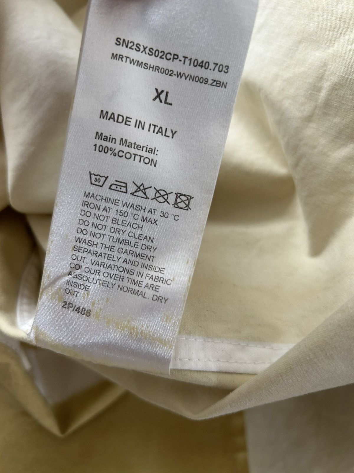 Sunnei Sunnei shirt Size US XL / EU 56 / 4 - 5 Thumbnail