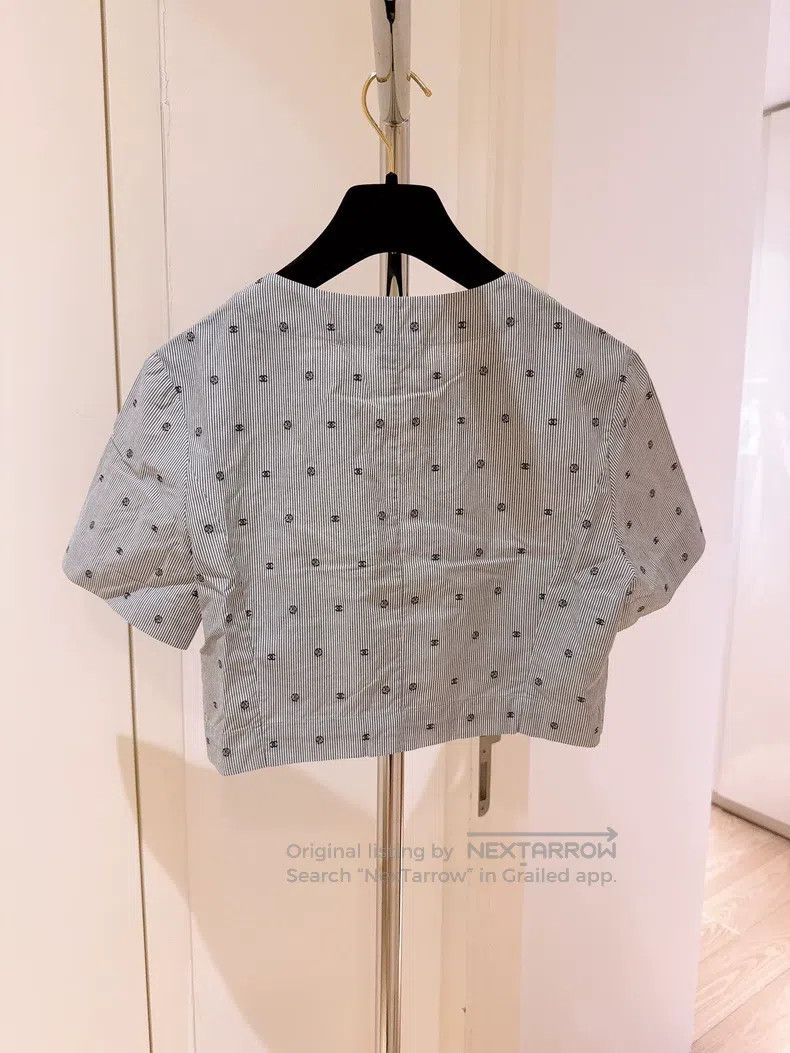 Chanel Chanel 24P Spring and Summer Preview Embroidered Logo Diam Size XS / US 0-2 / IT 36-38 - 2 Thumbnail