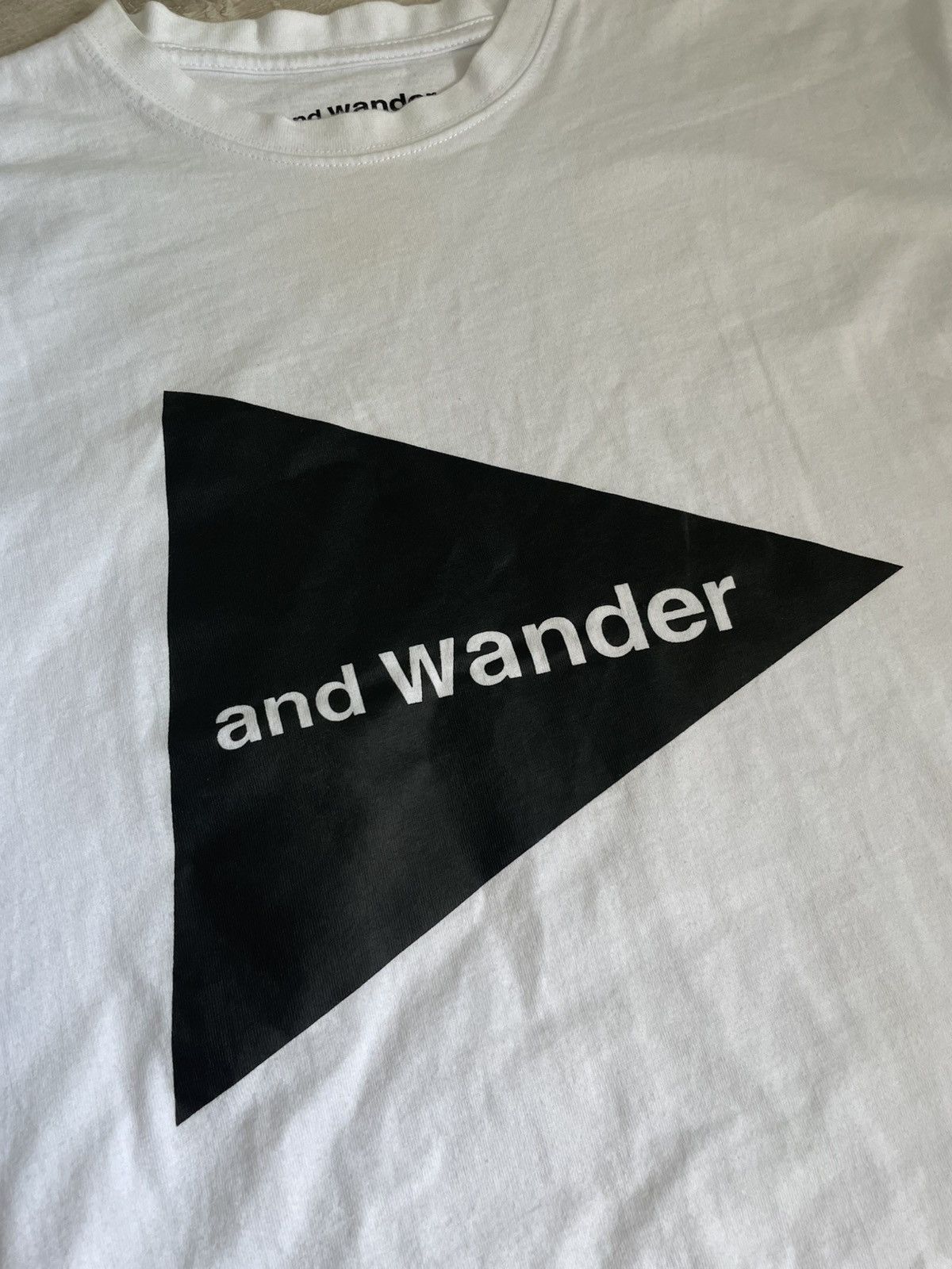 And Wander Rare and Wander Big Logo T-shirt Outdoor Streetwear Tee Size US XL / EU 56 / 4 - 4 Thumbnail