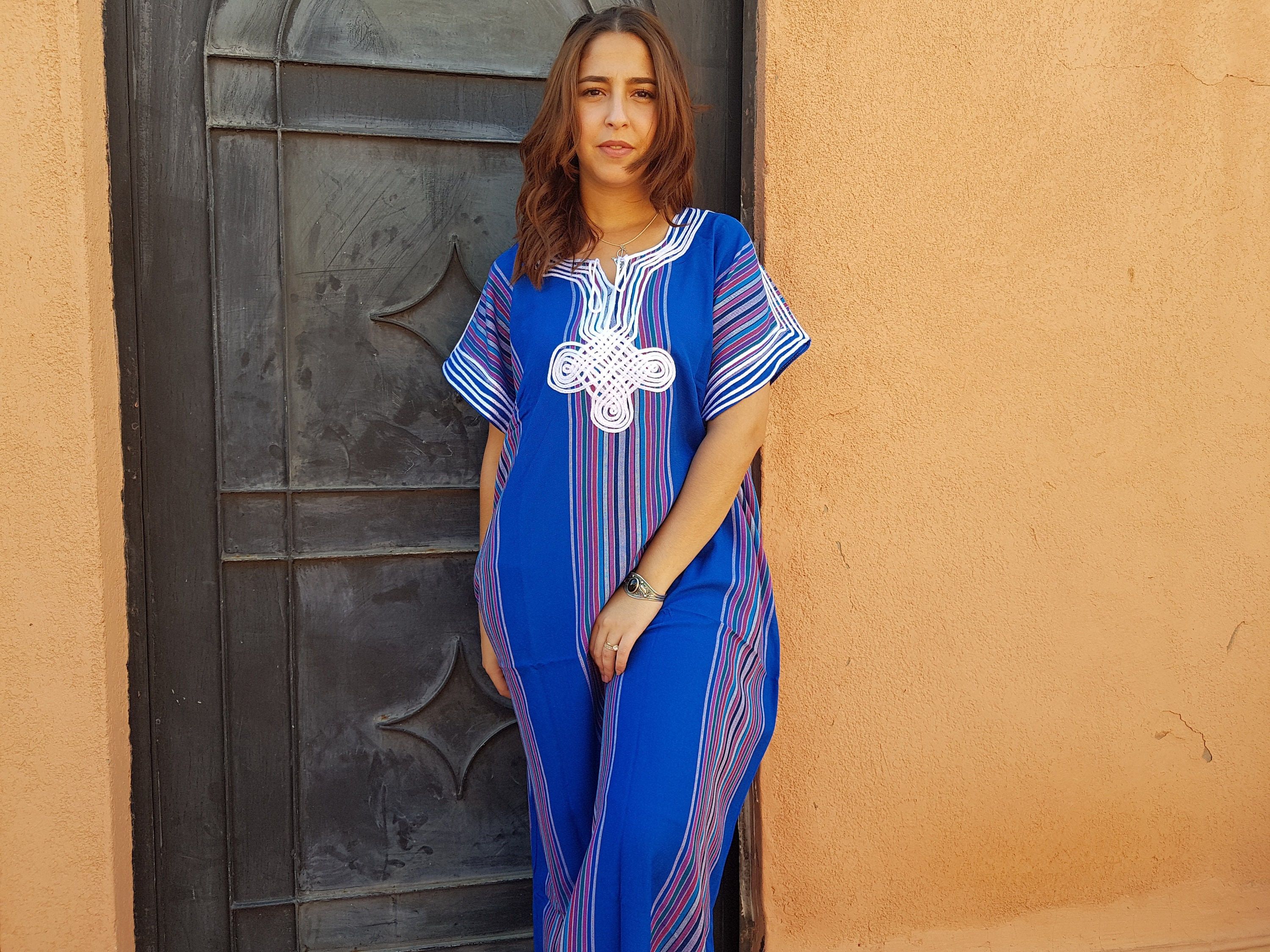 Designer × Handmade Moroccan Kaftan Size ONE SIZE - 4 Thumbnail