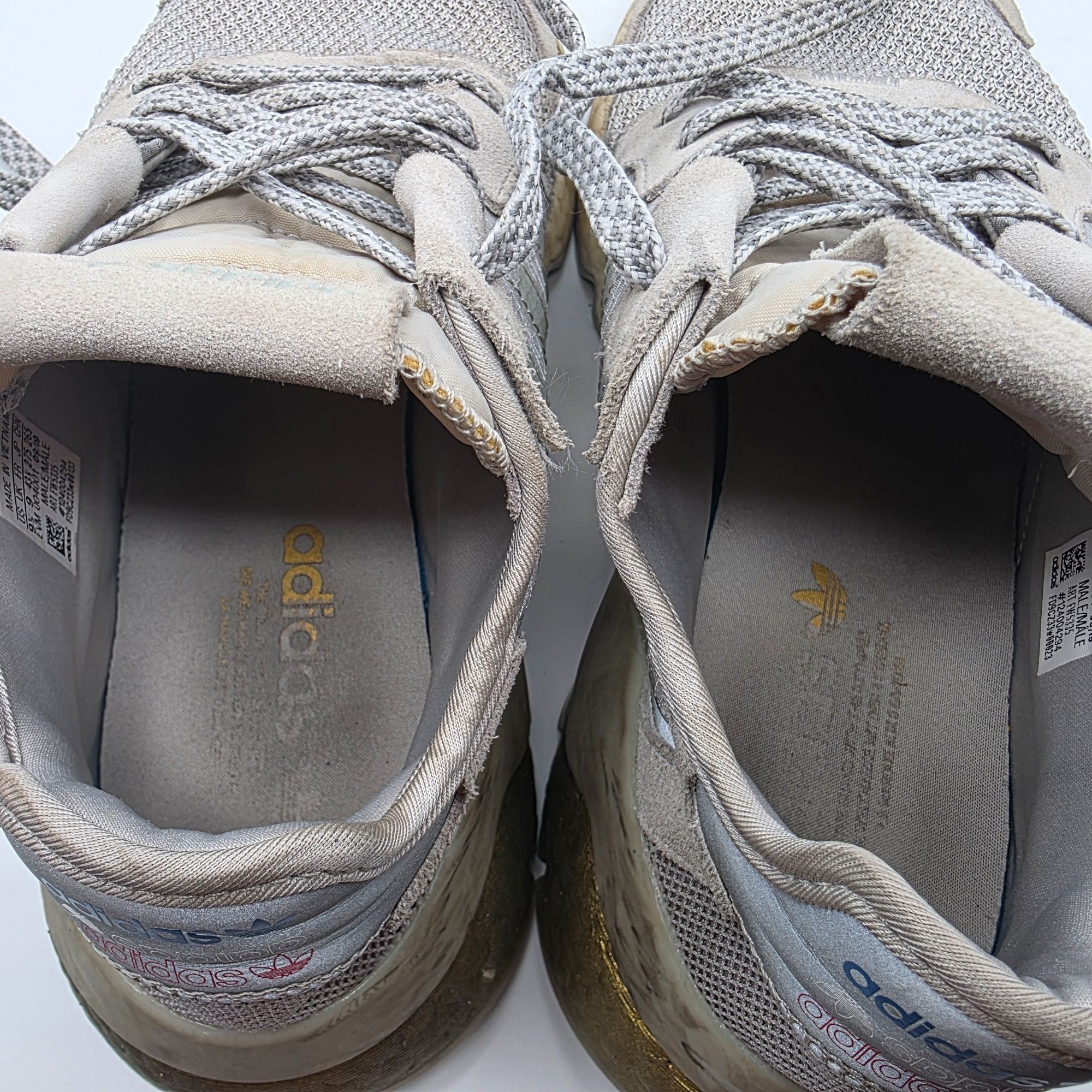 Adidas Adidas Nite Jogger Gold Metallic Boost EVM Mens Sise 9 Gray Size US 9 / EU 42 - 7 Thumbnail