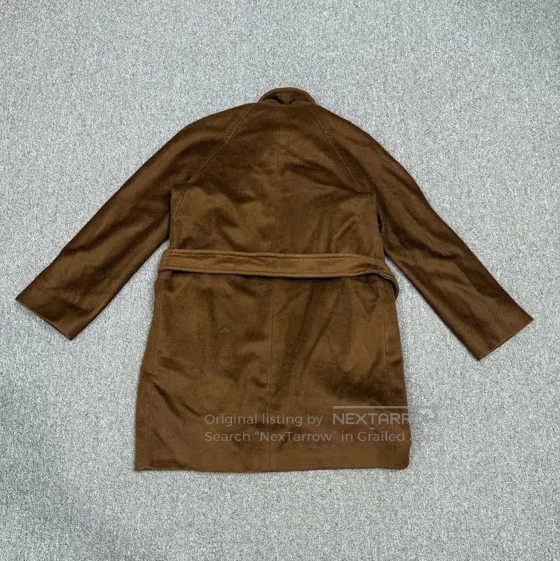 Max Mara MaxMara Brown Polyester Women's Coat . Size XL / US 12-14 / IT 48-50 - 2 Thumbnail