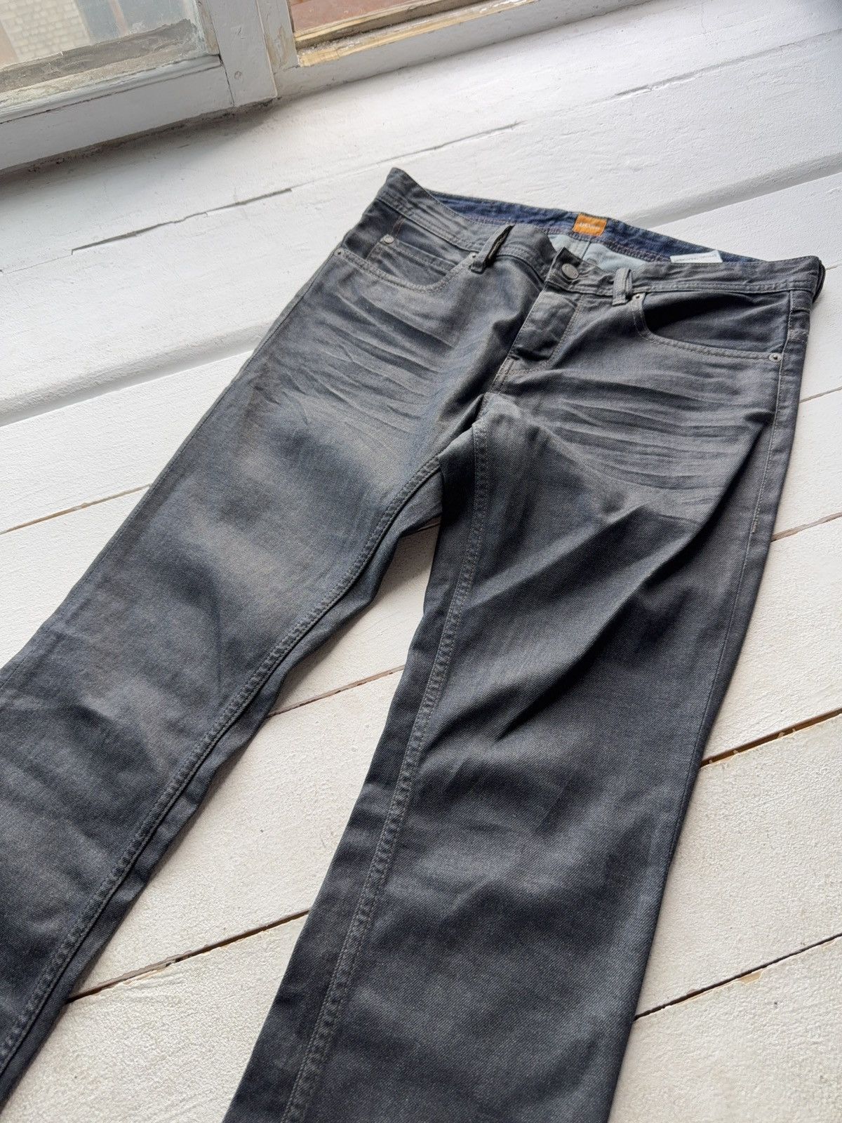 Hugo Boss Vinatage Style Luxury Designer Hugo Boss Orang tag jeans Size US 32 / EU 48 - 3 Thumbnail