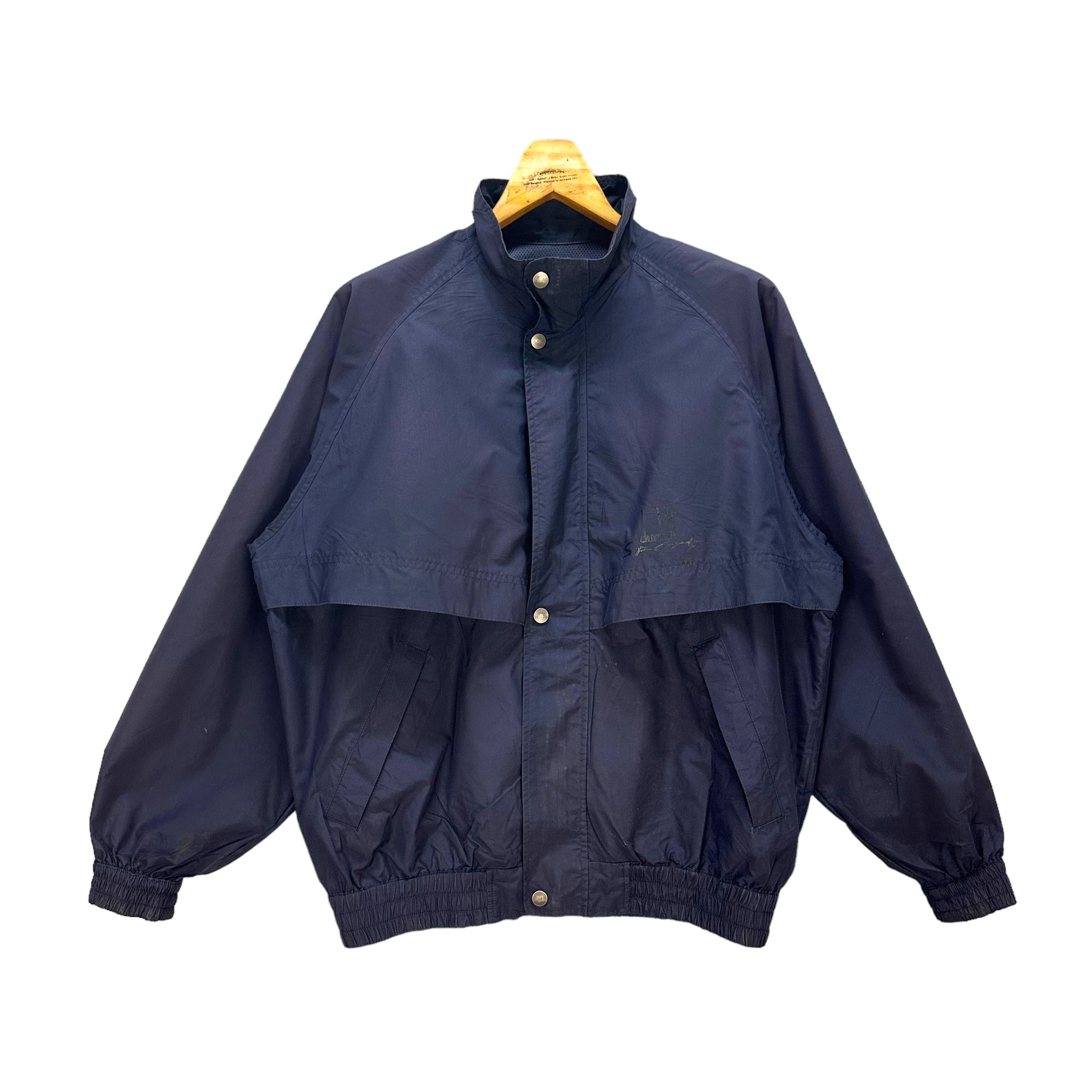 VINTAGE 90's DUNHILL SPORT WINDBREAKER JACKET #8392-007