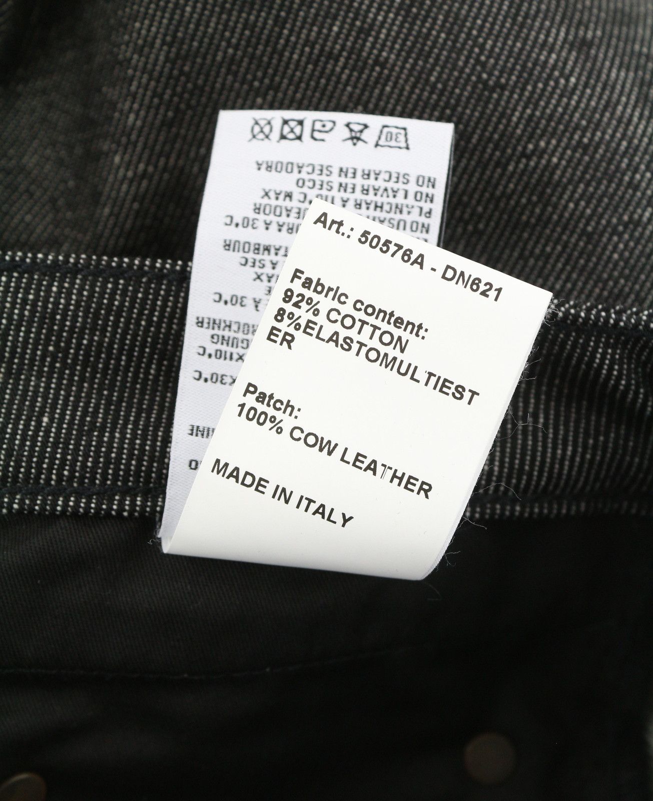 R13 BOY STRAIGHT 27 Vintage Grey Zip Fly Dark Denim 85810 Size 27" / US 4 / IT 40 - 9 Thumbnail