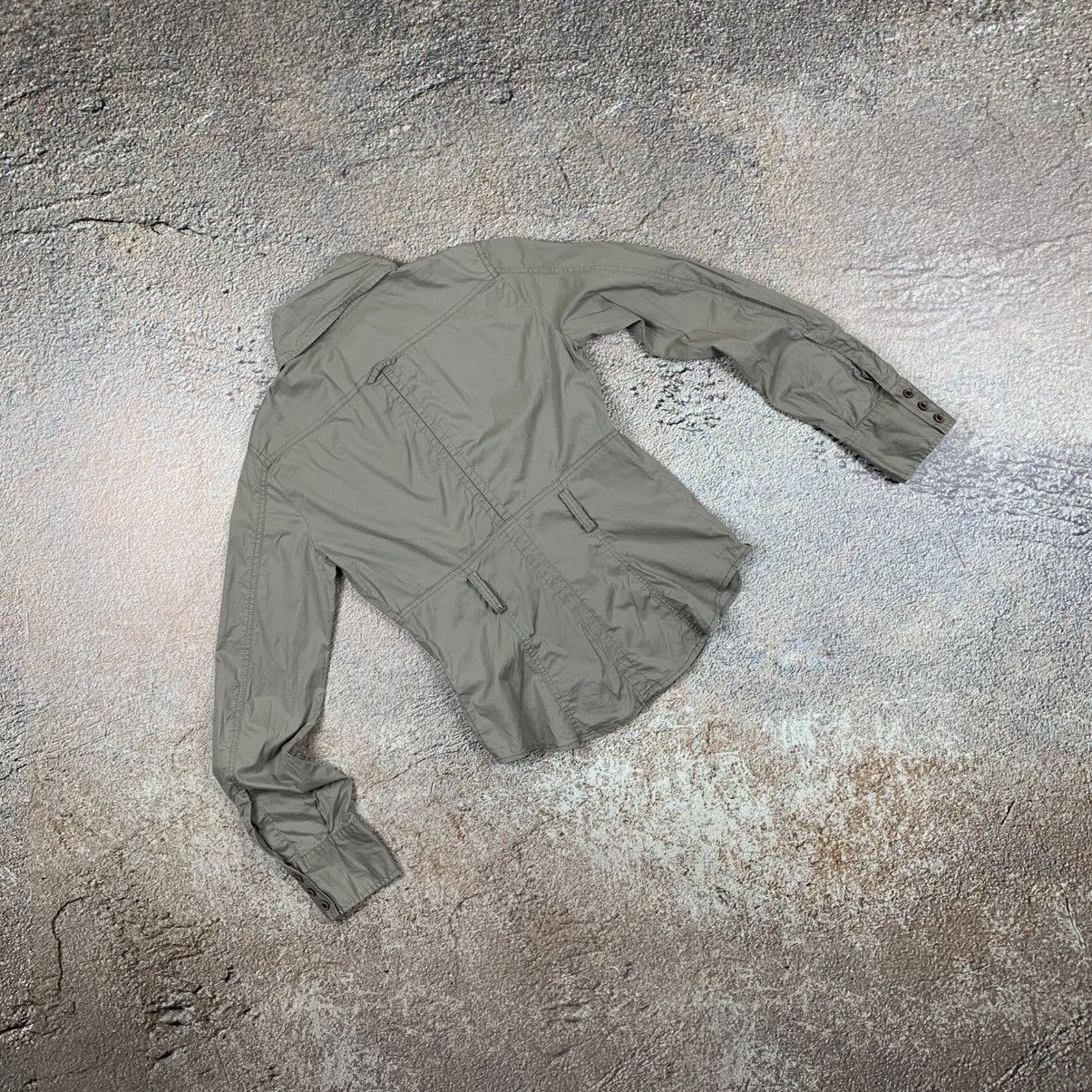 Diesel Diesel Button Up Metal Letters Y2k Shirt Pink/Grey Size M / US 6-8 / IT 42-44 - 2 Thumbnail