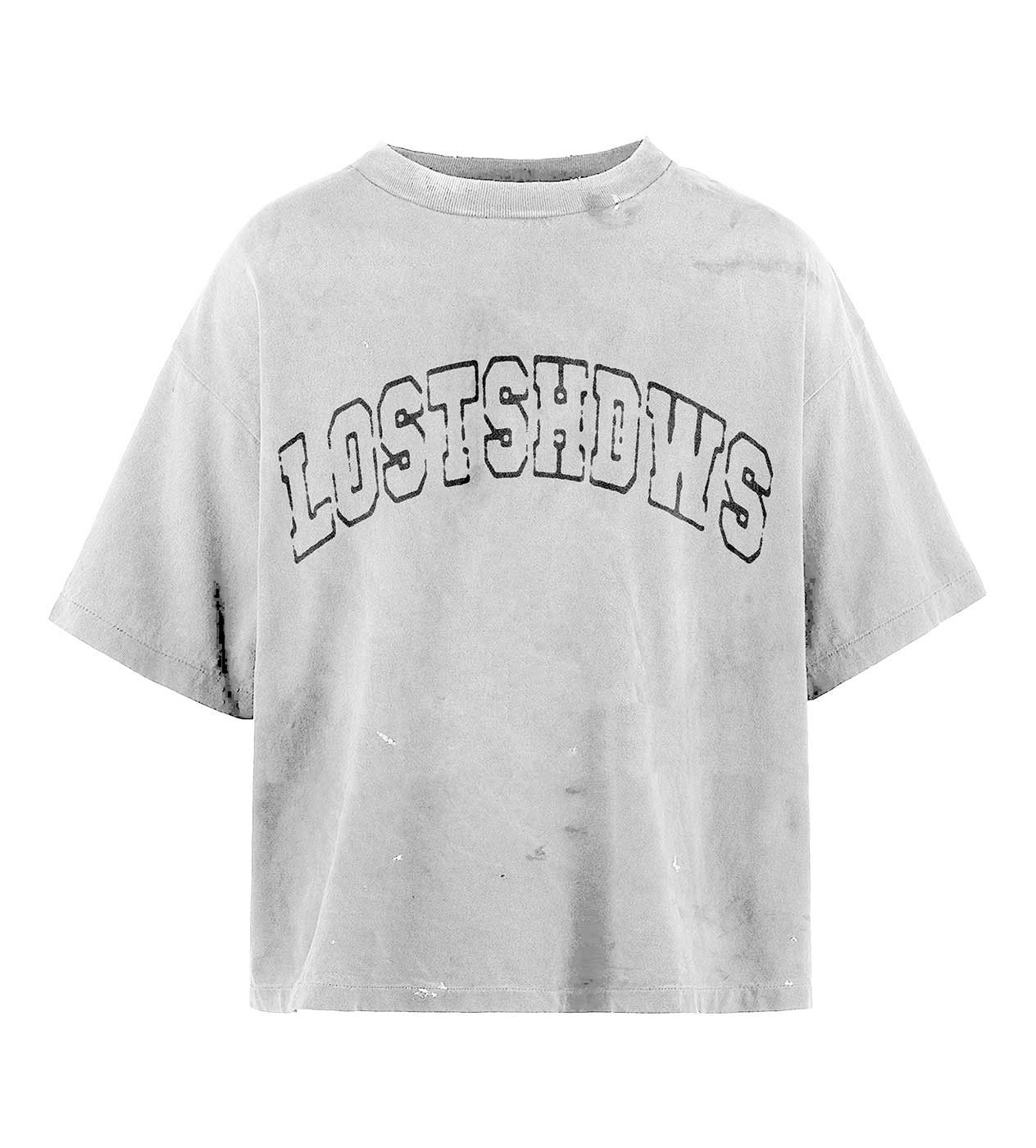 LOSTSHDWS Lost Shdws Outline Tee White Size US S / EU 44-46 / 1 - 1 Thumbnail