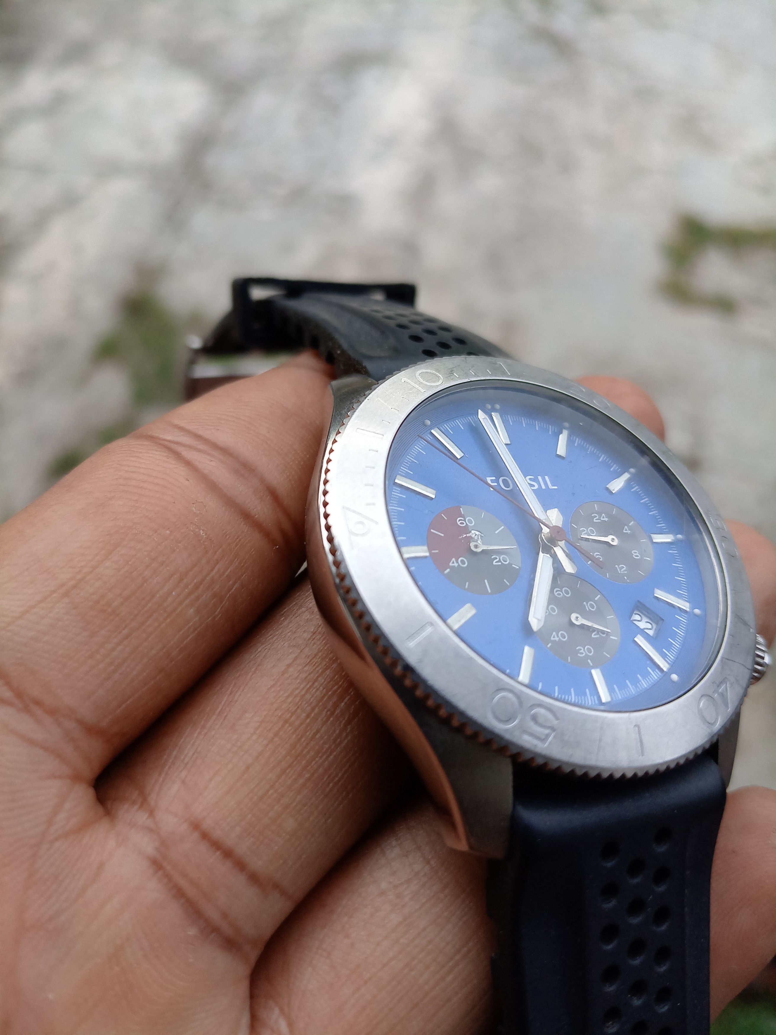 Fossil Men’s Fossil Chronograph Watch Size ONE SIZE - 5 Thumbnail