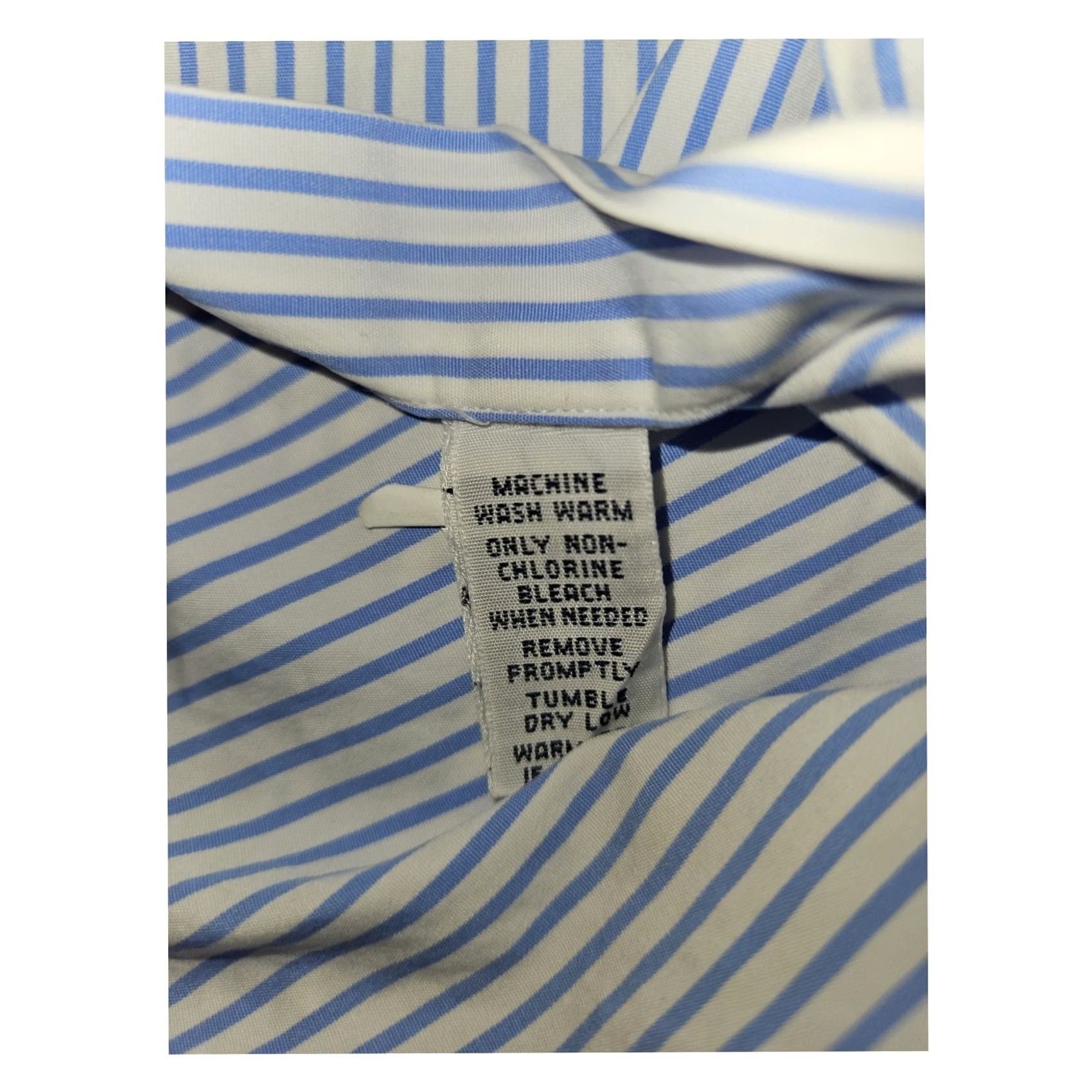Ralph Lauren VINTAGE Ralph Lauren Button-Down Shirt Long Sleeve Men 34/35 White Striped Custom Fit Retro Preppy Classic Mens Size US S / EU 44-46 / 1 - 7 Thumbnail