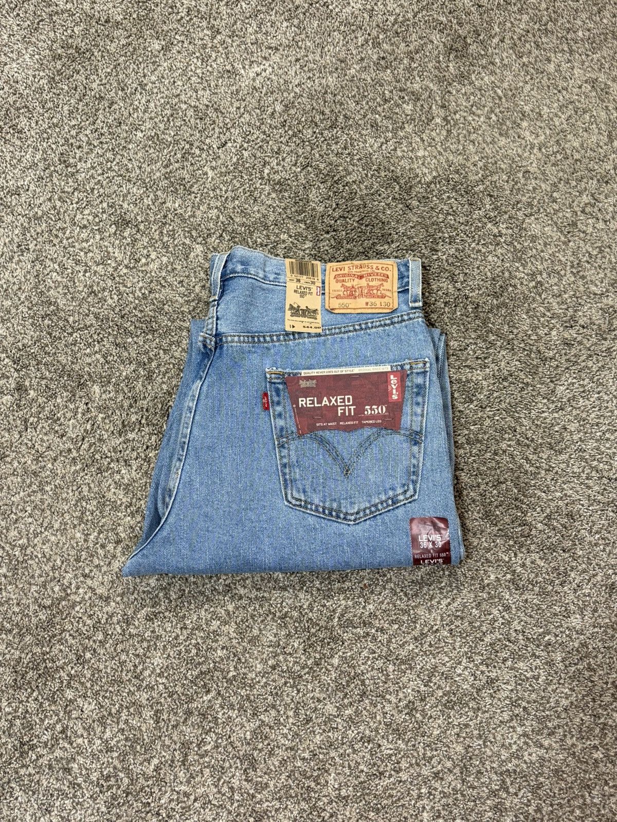Levi's Vintage Levi's 550 Jeans Men 36 Y2K Deadstock Relax Straight Size US 36 / EU 52 - 9 Thumbnail