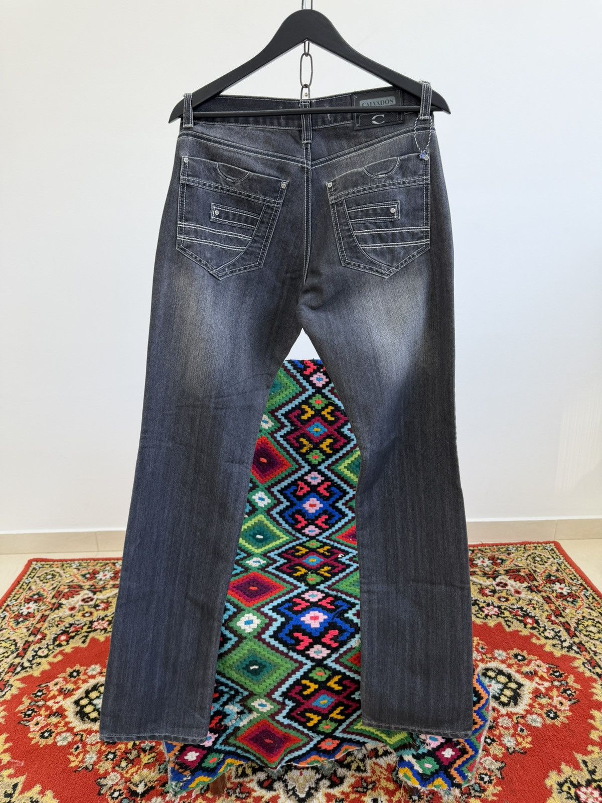 Hedi Slimane Vintage Dior Hedi Slimane Style Washed Denim Jeans Size US 30 / EU 46 - 8 Thumbnail