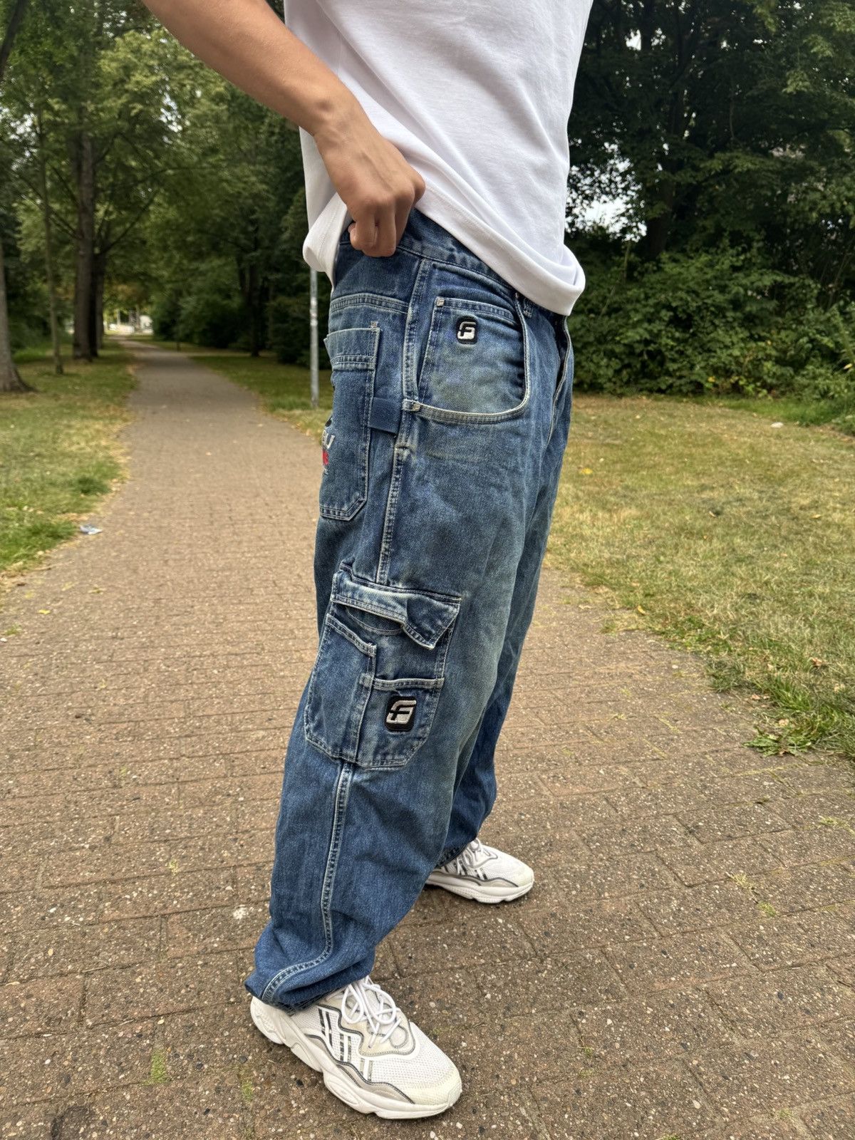 Fubu Fubu Vintage Jeans Avantgarde Streetwear Y2K Size US 34 / EU 50 - 3 Thumbnail