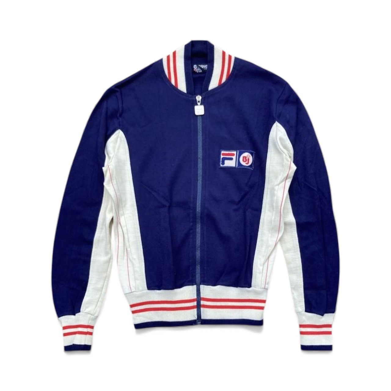 Fila Vintage 1970s FILA Bjorn Borg Track Top Sweater Jackets Size US XS / EU 42 / 0 - 1 Thumbnail