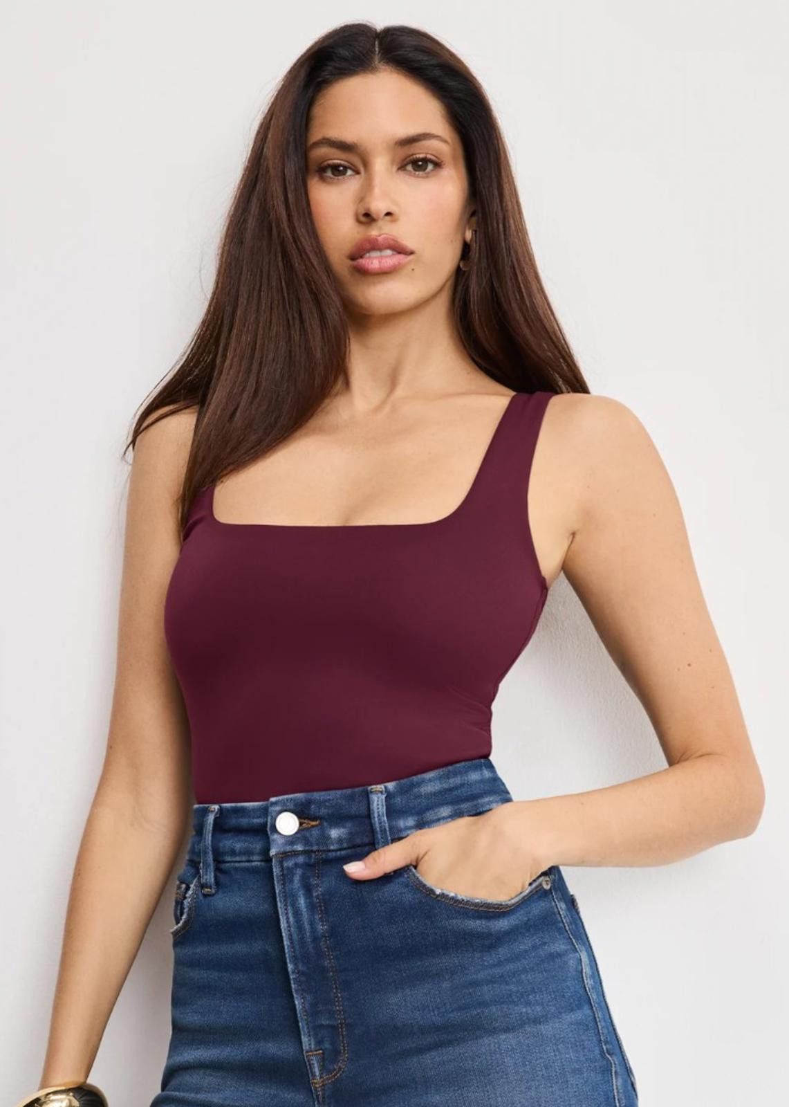 Other NWOT Good American Sculpting Modern Tank Bodysuit - Sz. 4X Size ONE SIZE - 1 Thumbnail