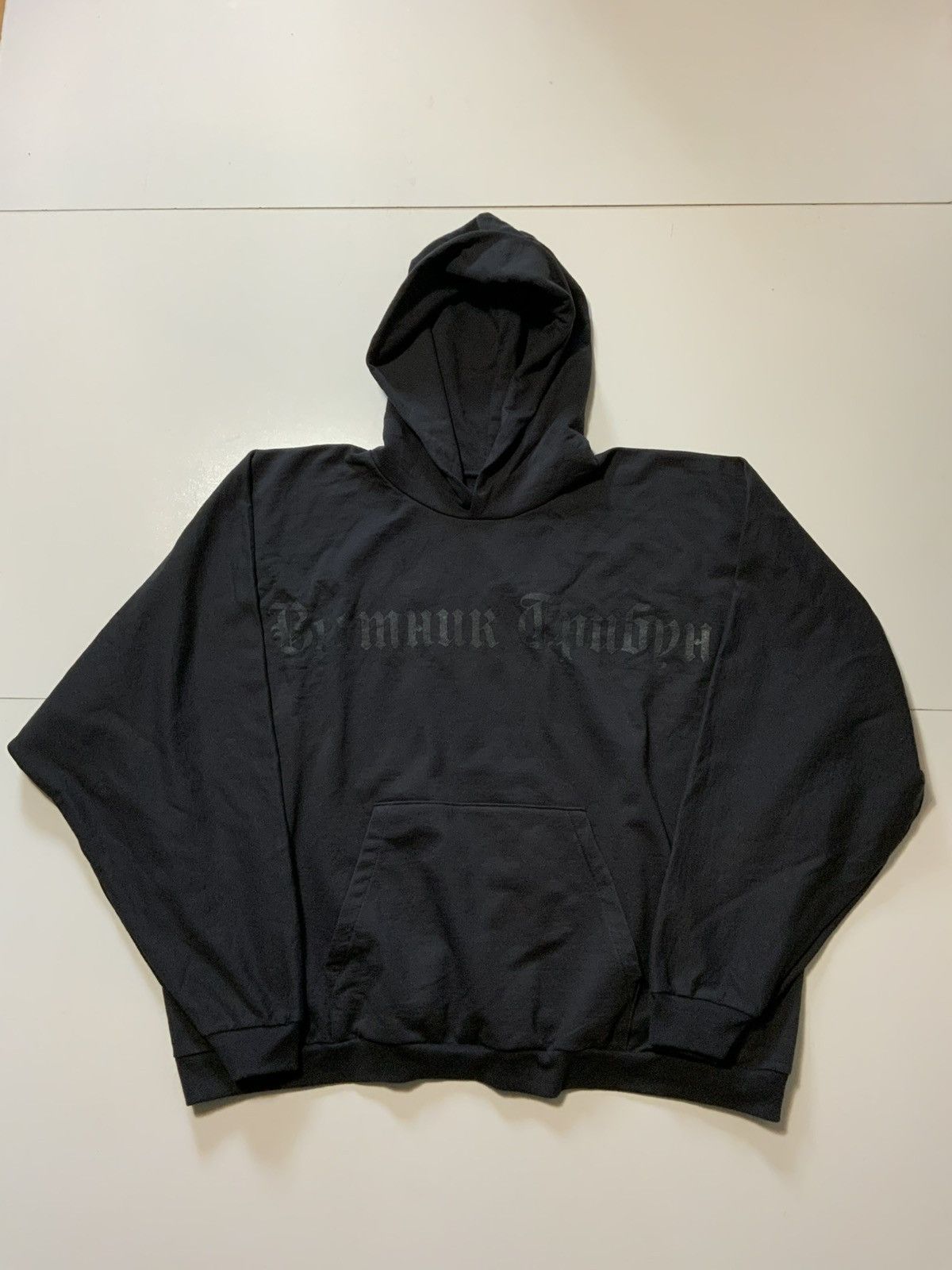 Yeezy Yeezy Kanye West YZY Becmhuk Tpubyh Gosha Rubchinskiy Hoodie Size US XL / EU 56 / 4 - 1 Thumbnail