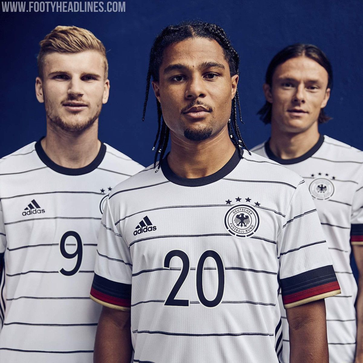 Adidas 2019 2020 Germany National Adidas Home Kit Soccer Jersey Tee Size US XXL / EU 58 / 5 - 2 Thumbnail