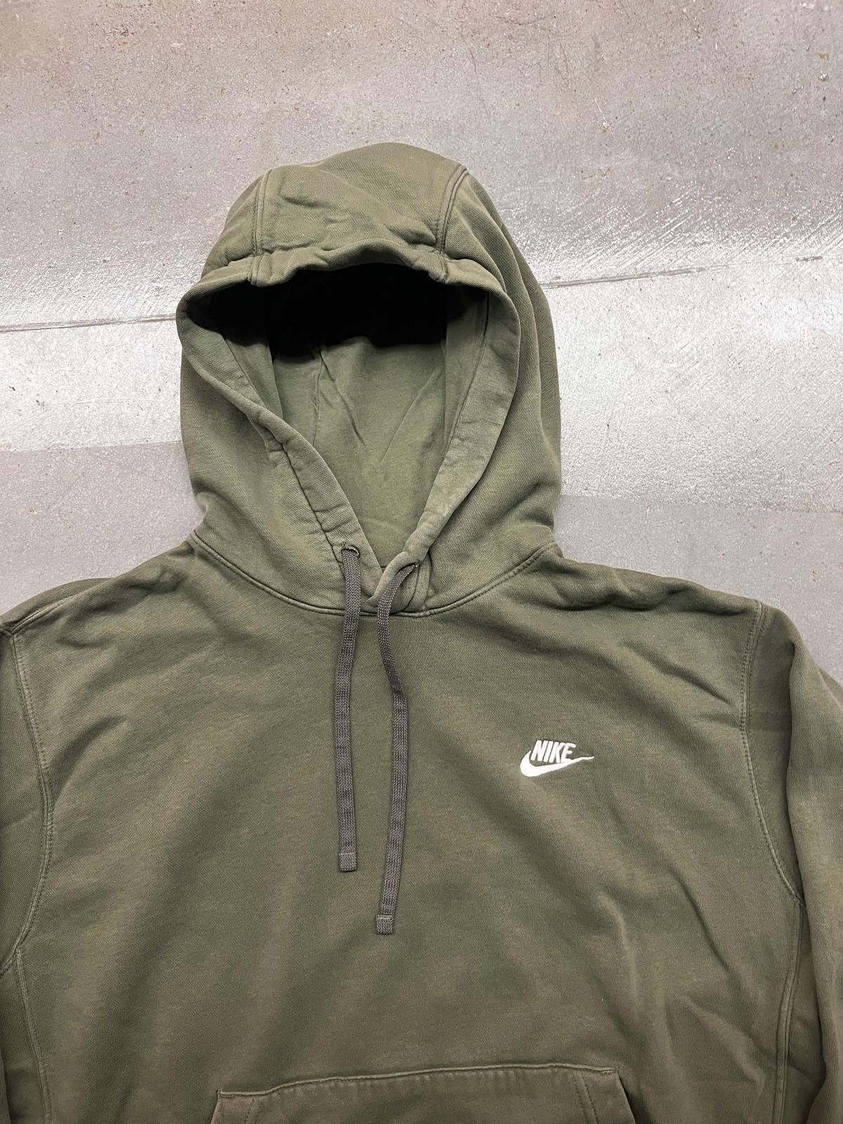 Nike Nike Swoosh Baggy Green Essential Hoodie Size US L / EU 52-54 / 3 - 2 Thumbnail