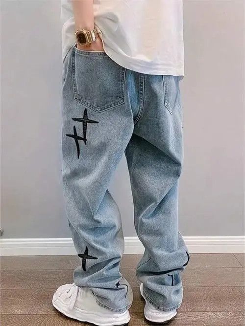 Japanese Brand × Vintage LOOSE vintage SKATE Y2K Denim jeans Size US 30 / EU 46 - 3 Thumbnail