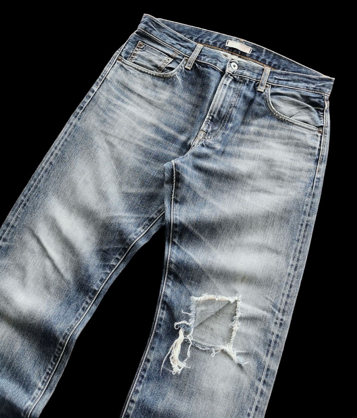 Undercover × Uniqlo Uniqlo Selvedge Distressed Style undercover Size US 32 / EU 48 - 3 Thumbnail