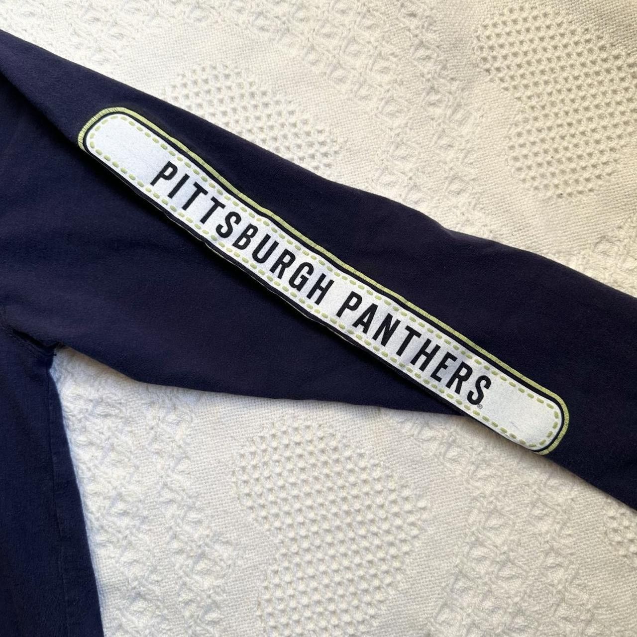 Starter Vintage Pittsburgh Shirt Tee Mens L Navy Starter Panthers Size US L / EU 52-54 / 3 - 6 Thumbnail