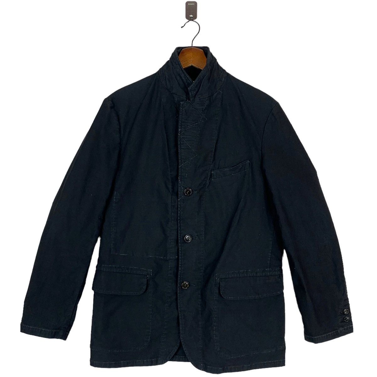 HOLLYWOOD RANCH MARKET × If Six Was Nine × Vintage Vintage HR Market Japanese Brand Designer Black Button Size L / US 10 / IT 46 - 1 Thumbnail