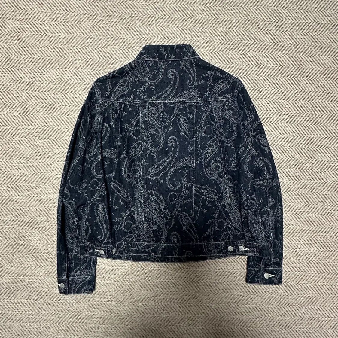 Needles Needles Jacquard Denim Jacket Size US S / EU 44-46 / 1 - 2 Thumbnail