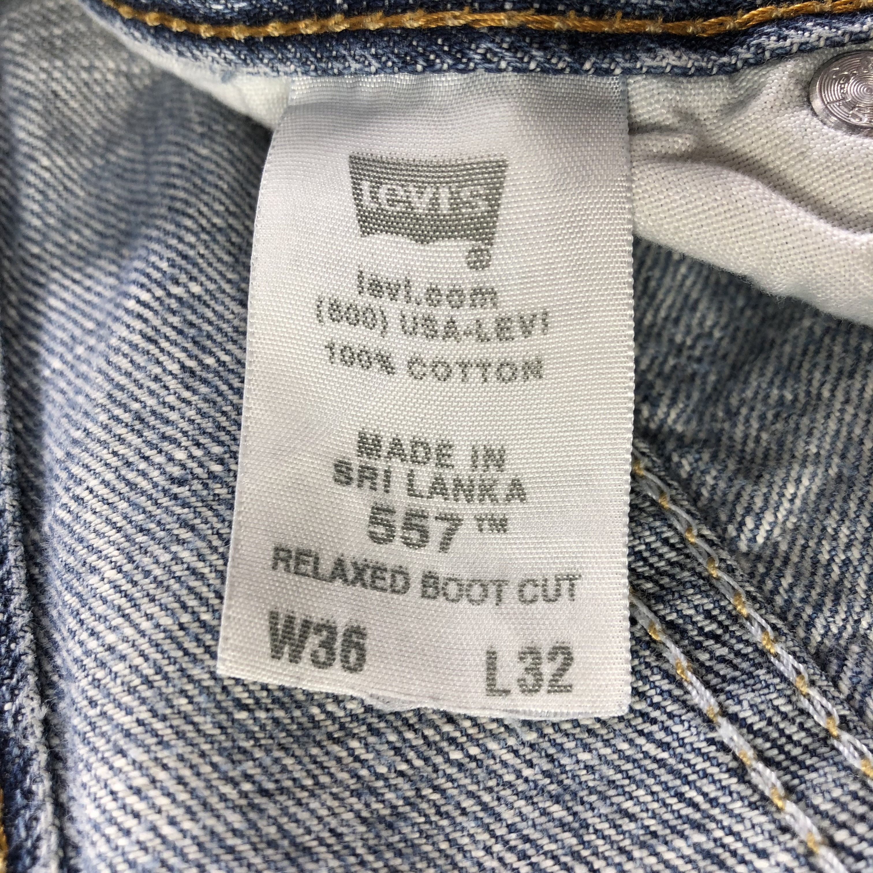 Levi's × Vintage Vintage Levis 557 Jeans-JM3388 Size US 37 - 10 Thumbnail
